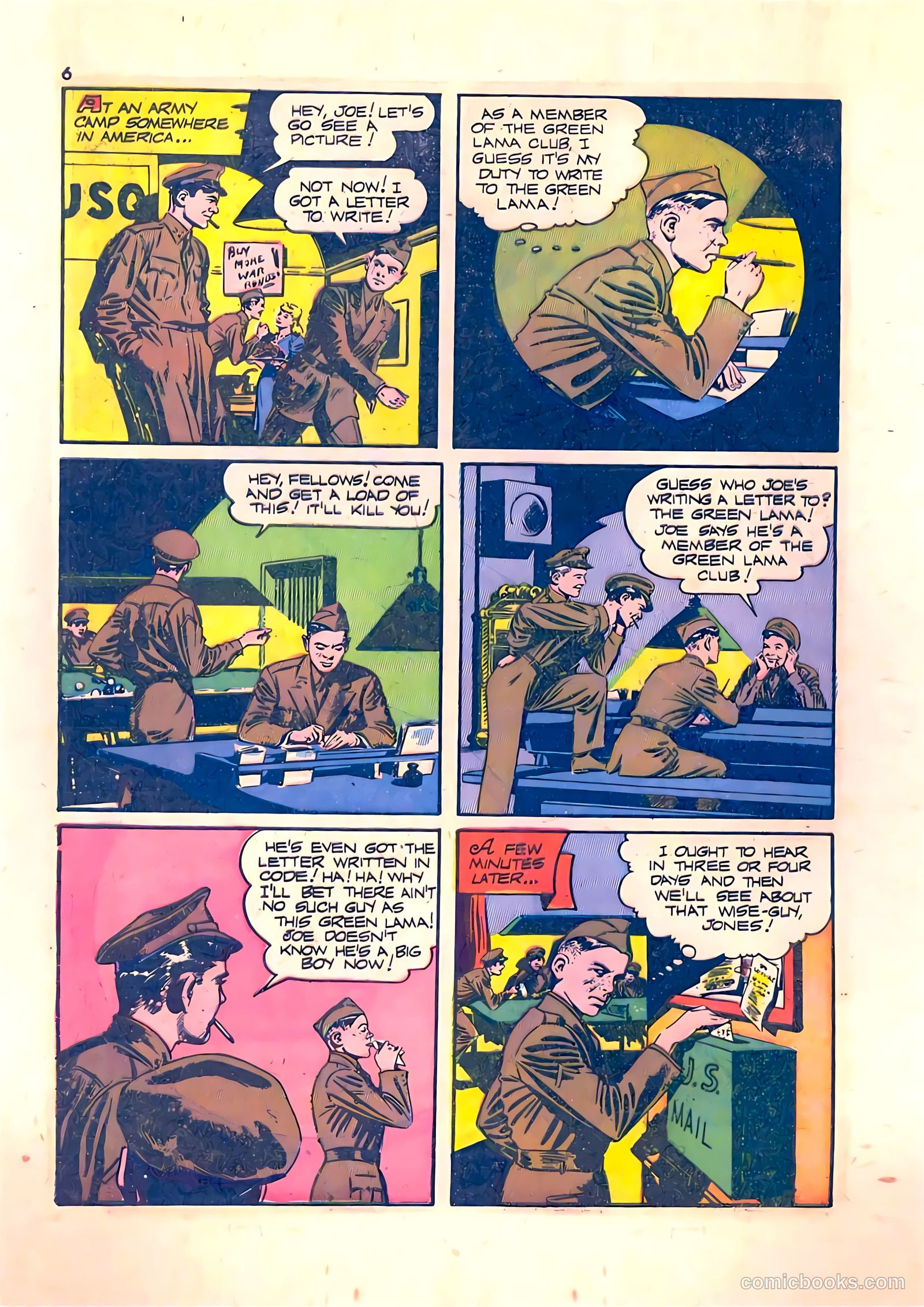 Green Lama #5 (1945) — page 5 of 50