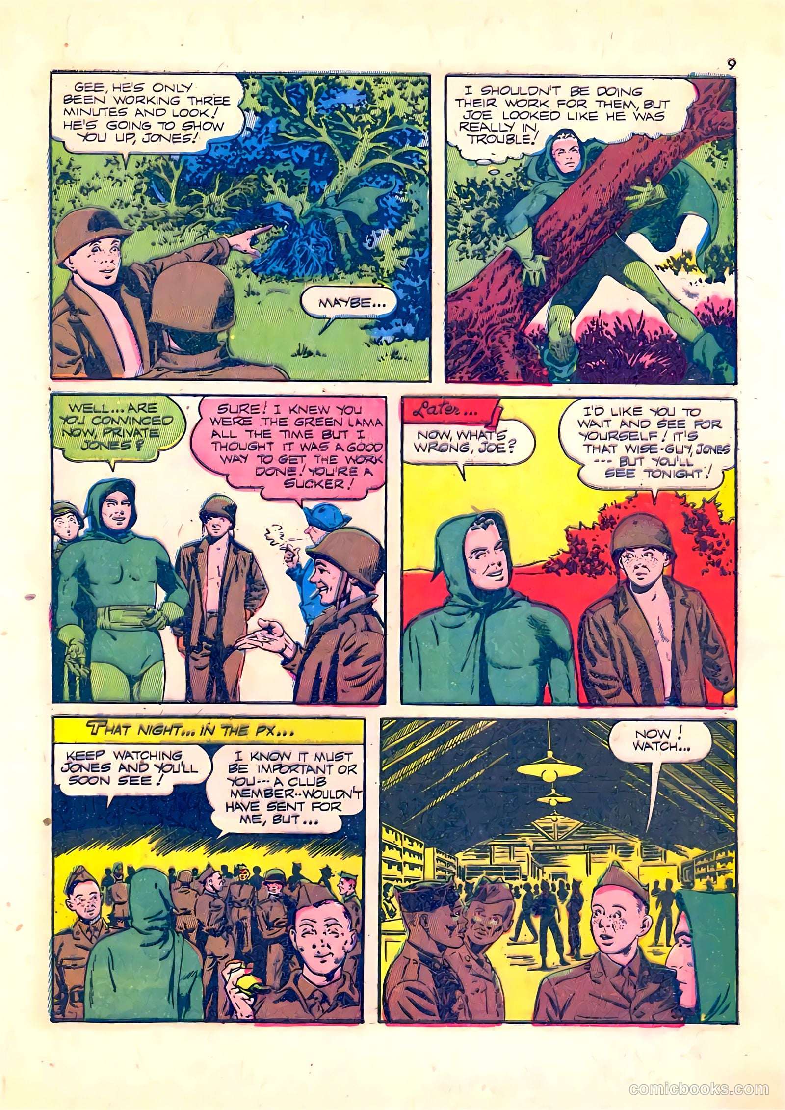 Green Lama #5 (1945) — page 8 of 50