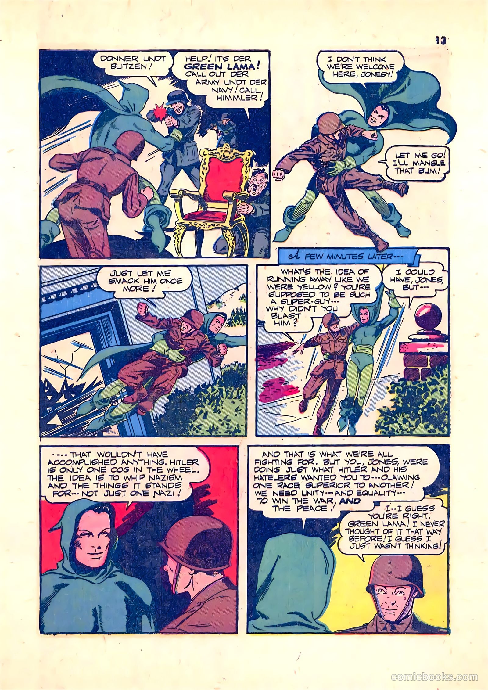 Green Lama #5 (1945) — page 12 of 50