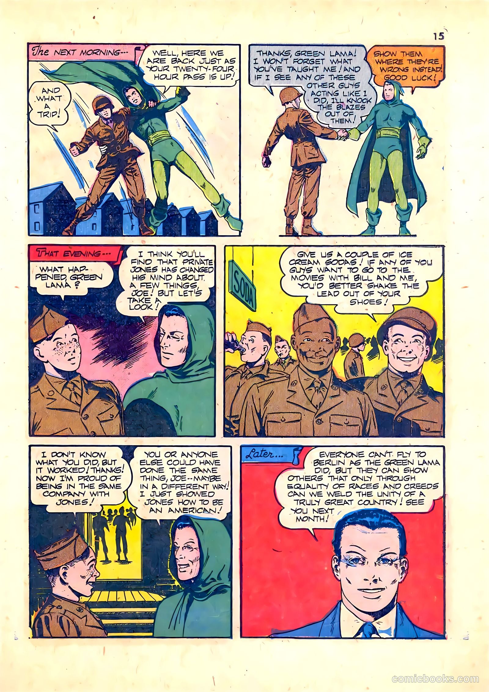 Green Lama #5 (1945) — page 14 of 50