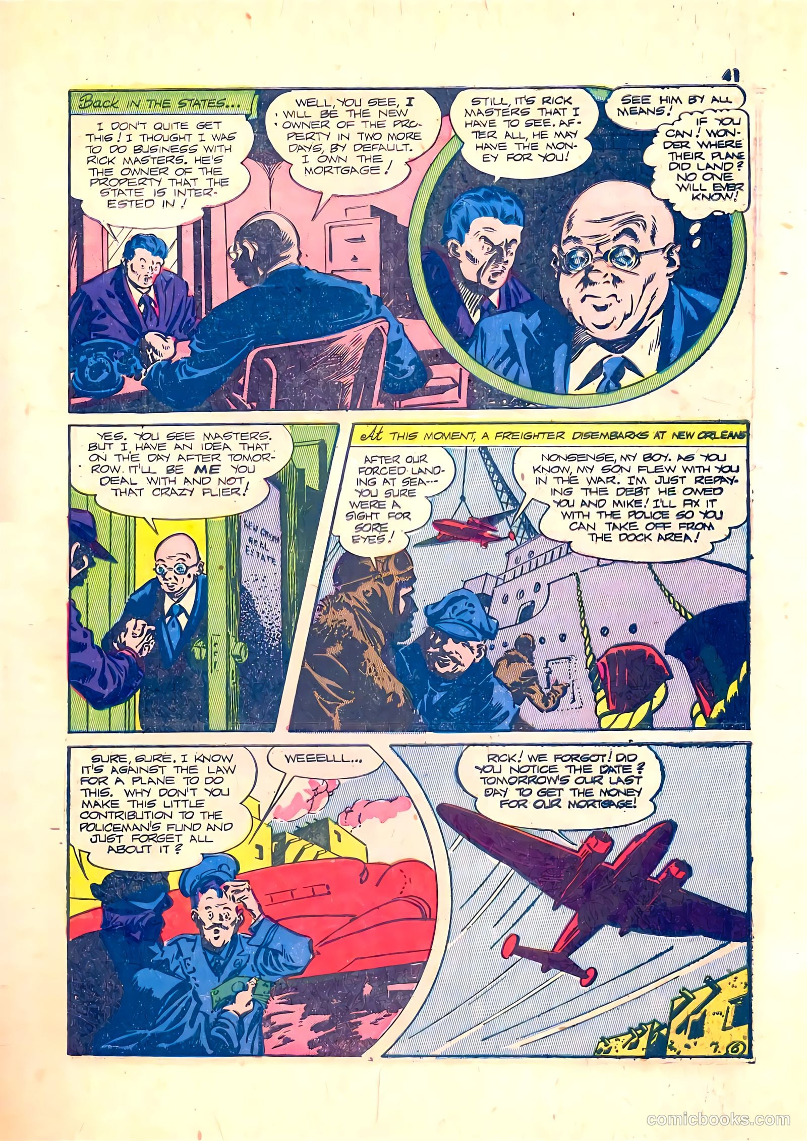 Green Lama #5 (1945) — page 40 of 50