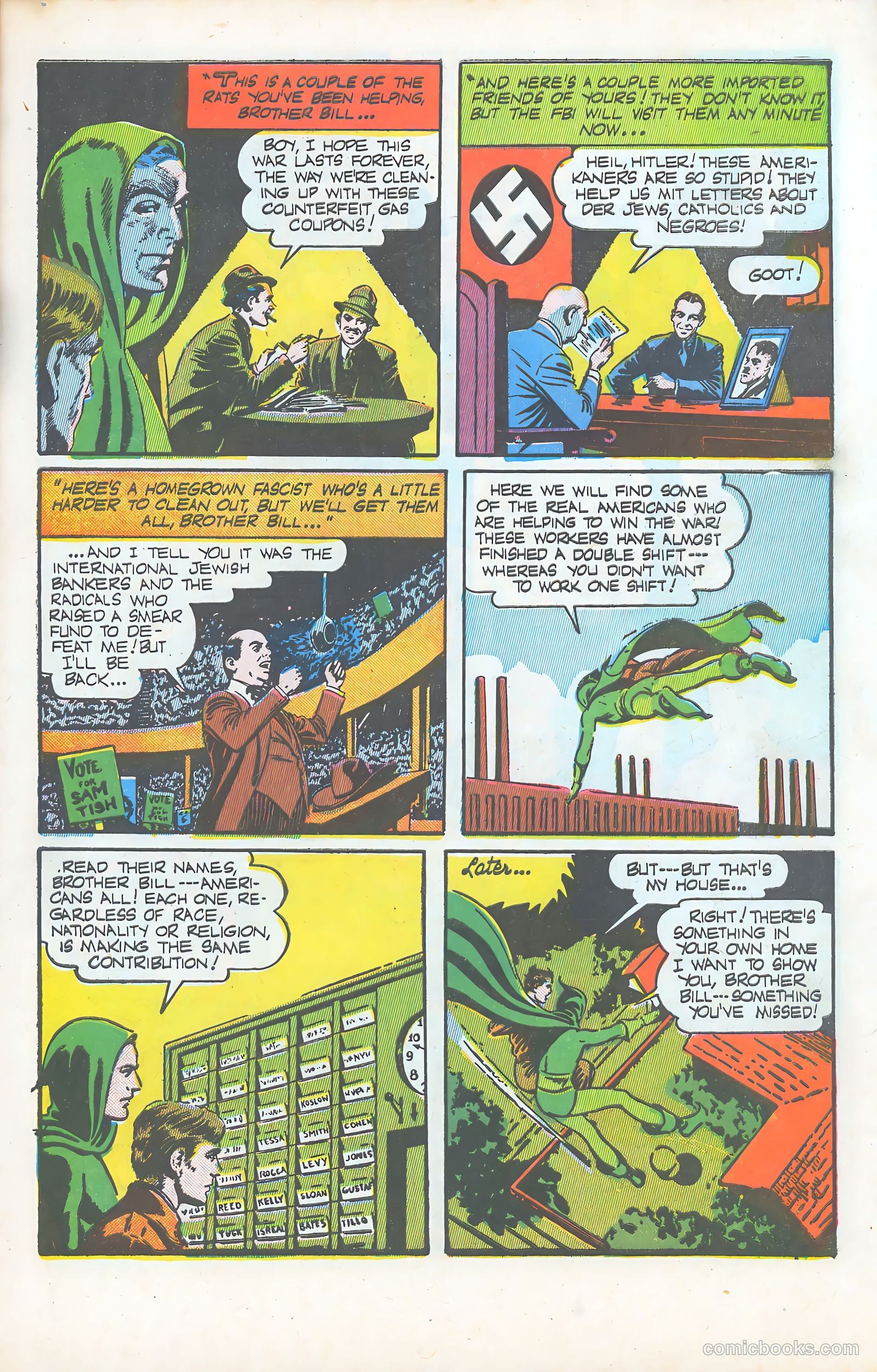 Green Lama #6 (1945) — page 9 of 36