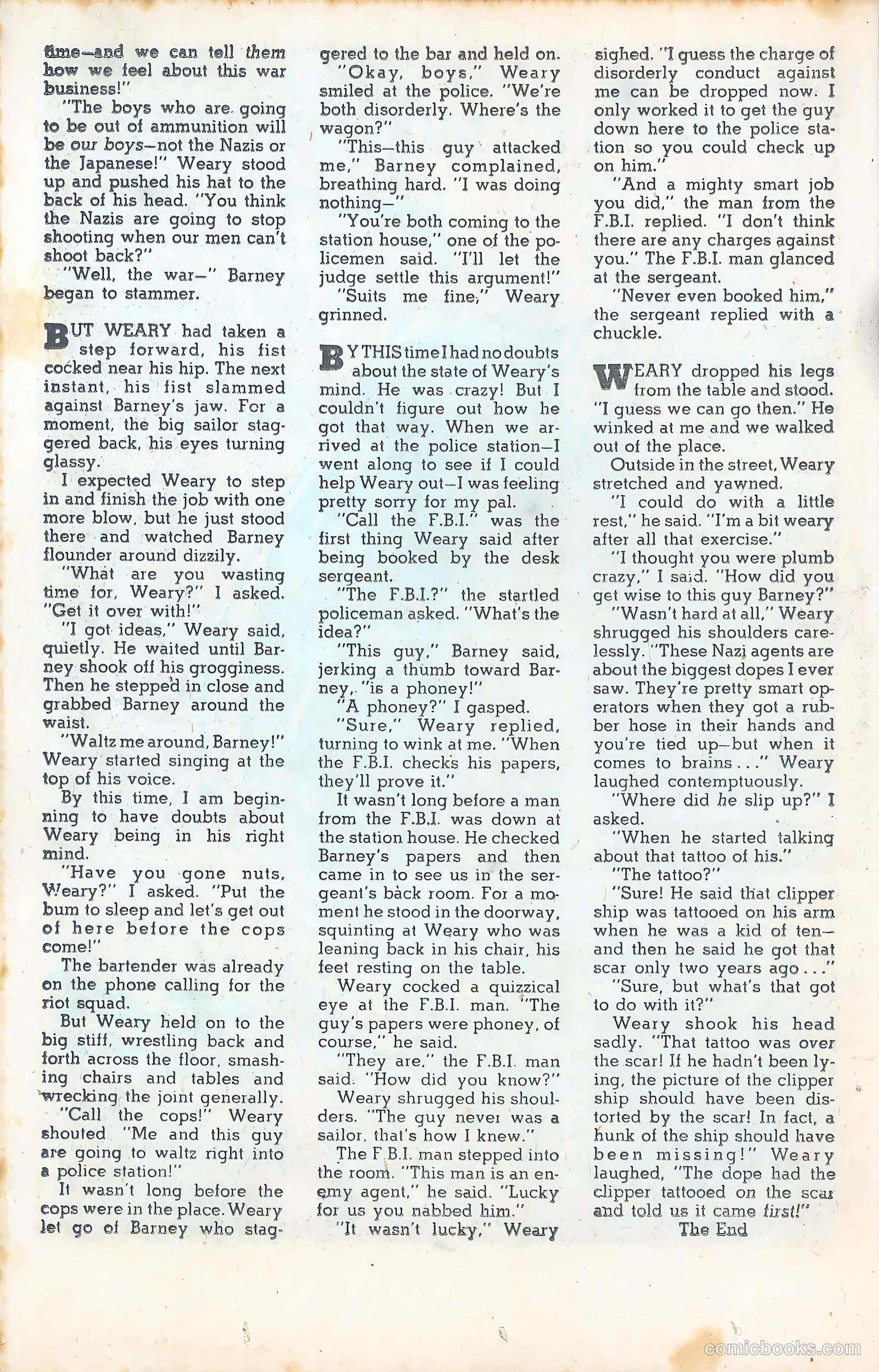 Green Lama #6 (1945) — page 18 of 36