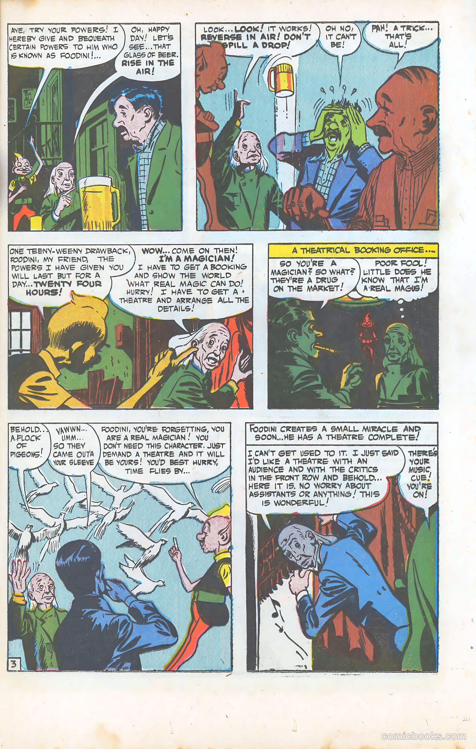 Green Lama #6 (1945) — page 21 of 36