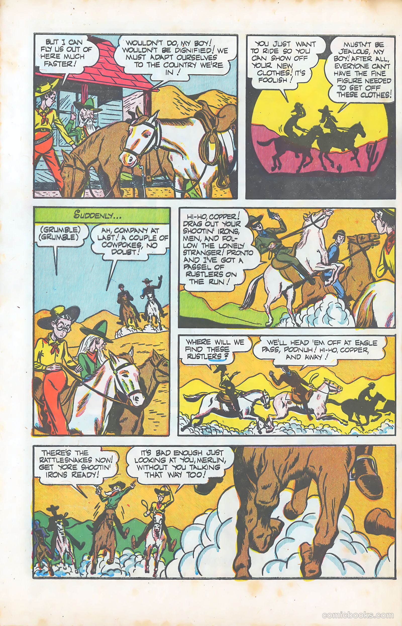 Green Lama #6 (1945) — page 32 of 36