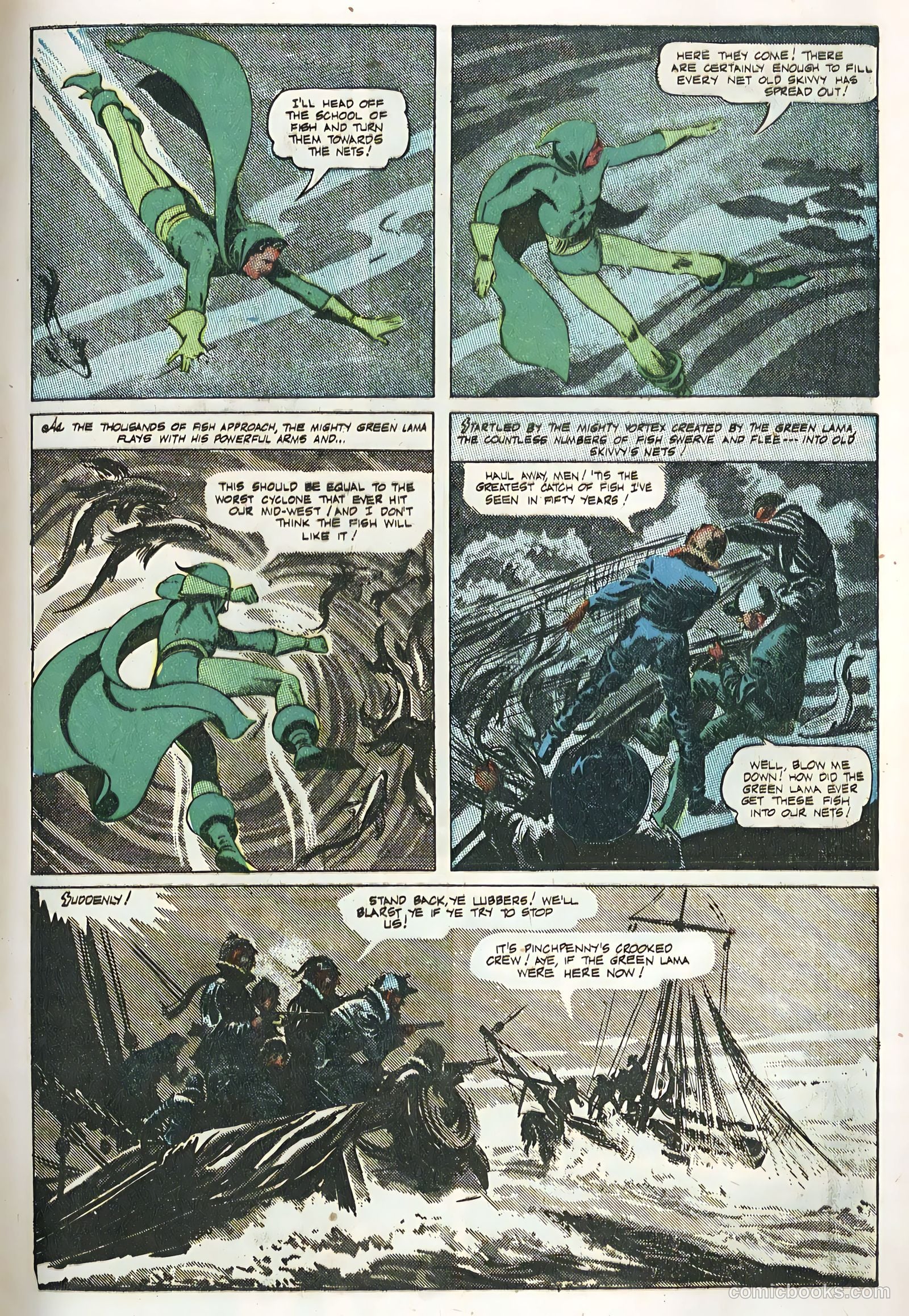 Green Lama #7 (1946) — page 9 of 36