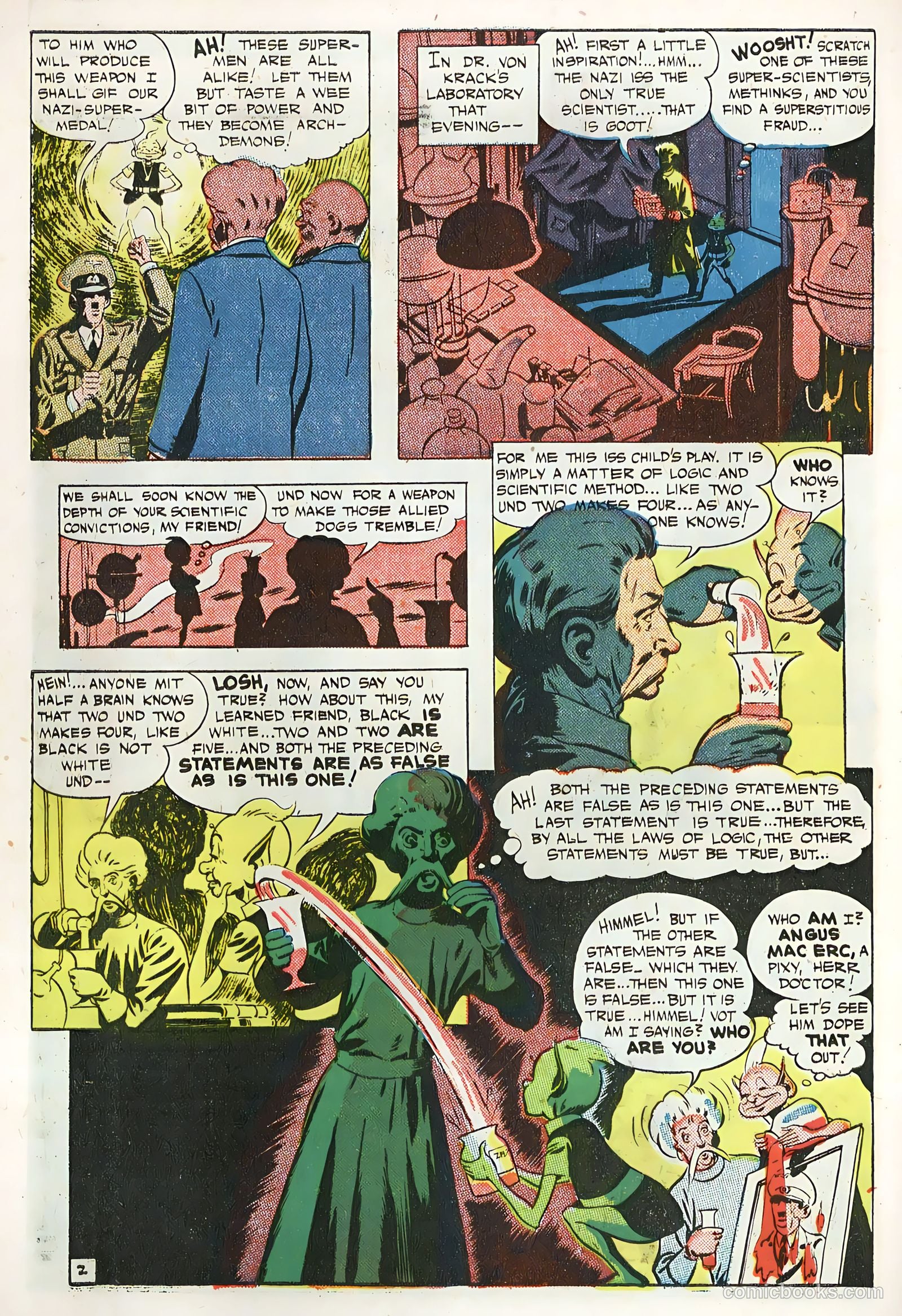 Green Lama #7 (1946) — page 30 of 36