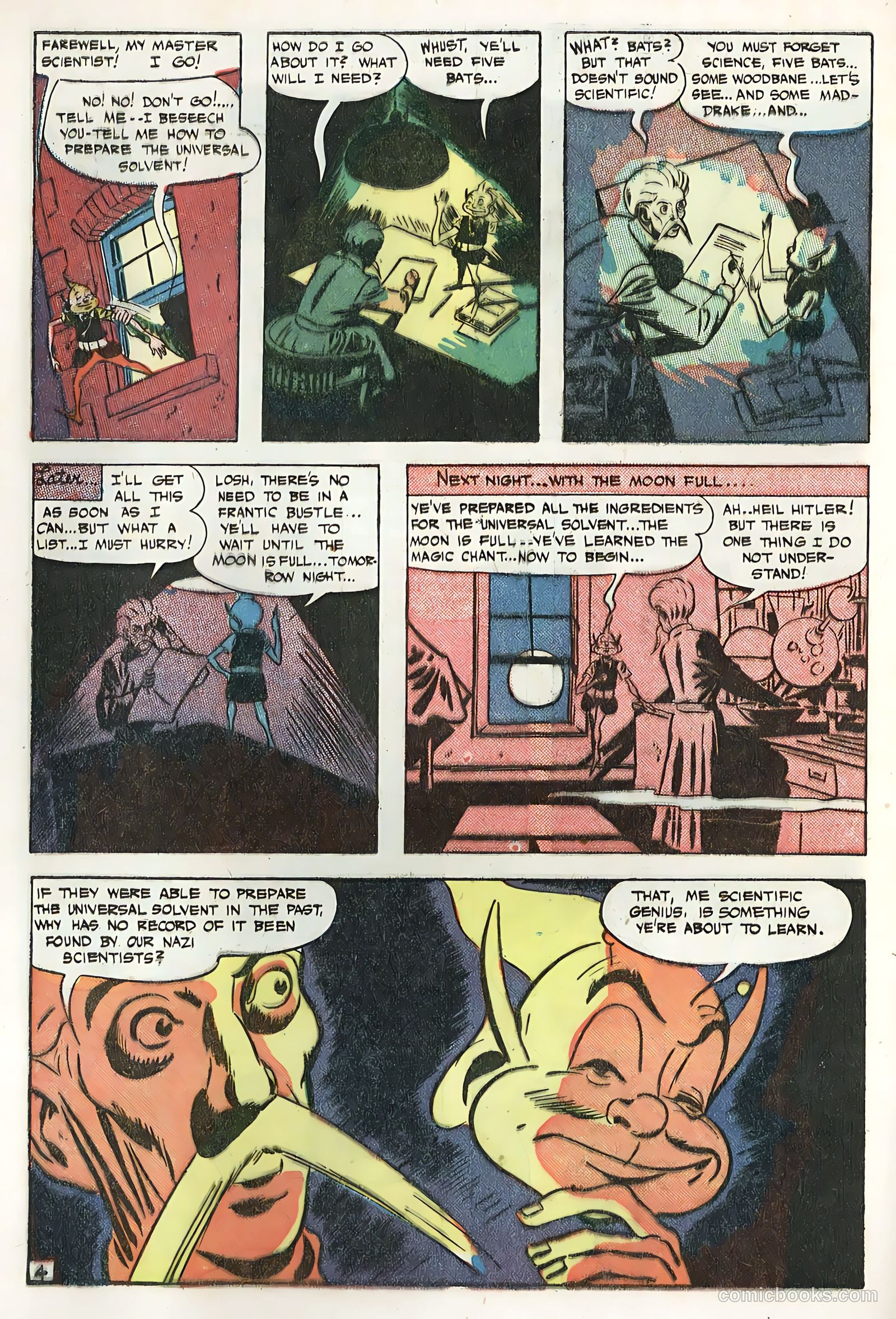 Green Lama #7 (1946) — page 32 of 36