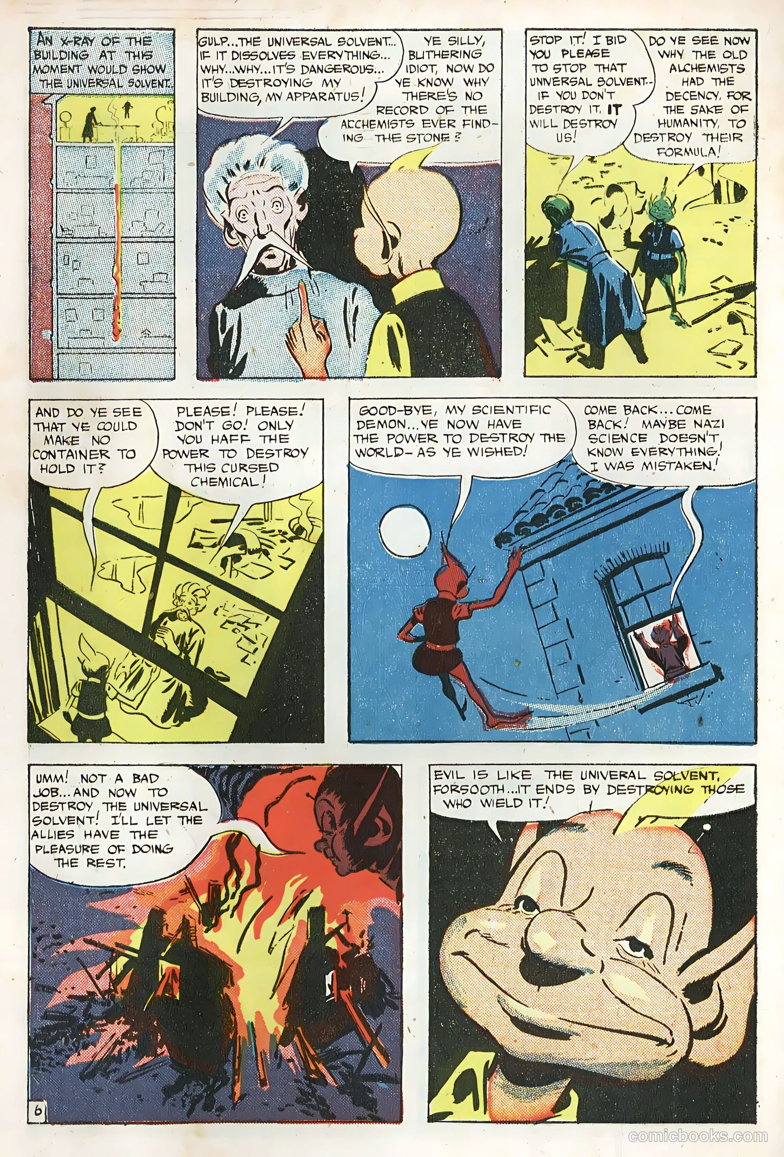 Green Lama #7 (1946) — page 34 of 36