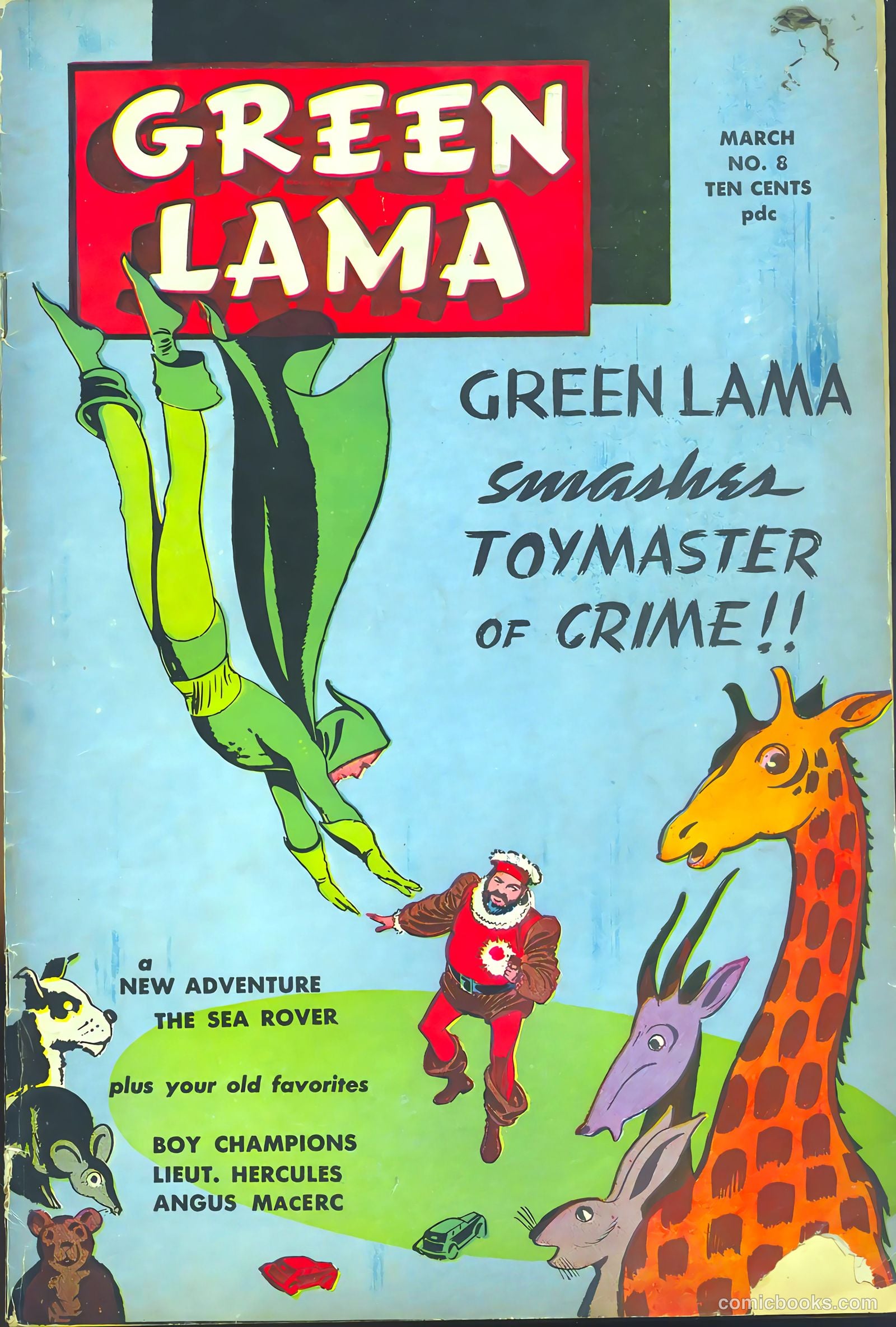 Green Lama #8