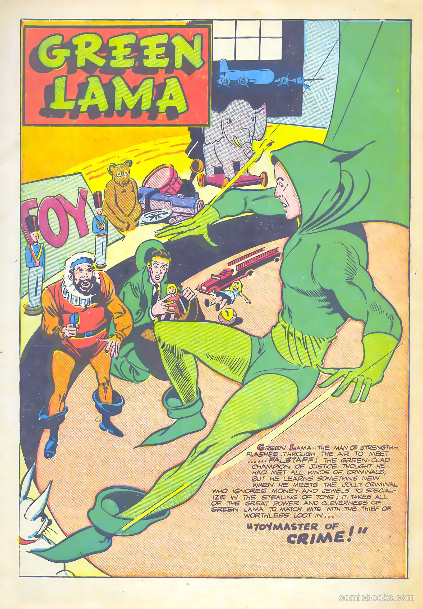 Green Lama #8 (1946) — page 3 of 52
