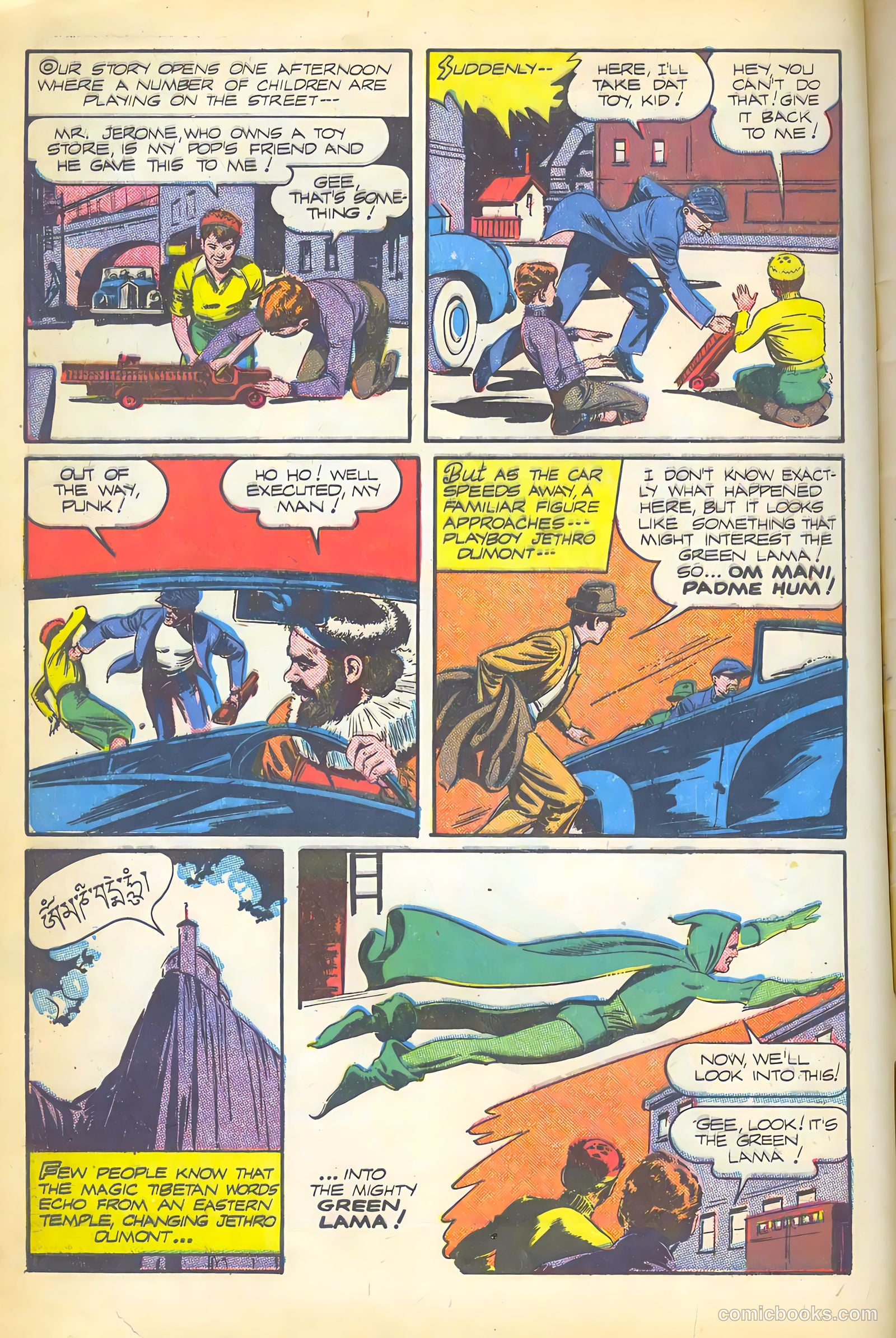 Green Lama #8 (1946) — page 4 of 52