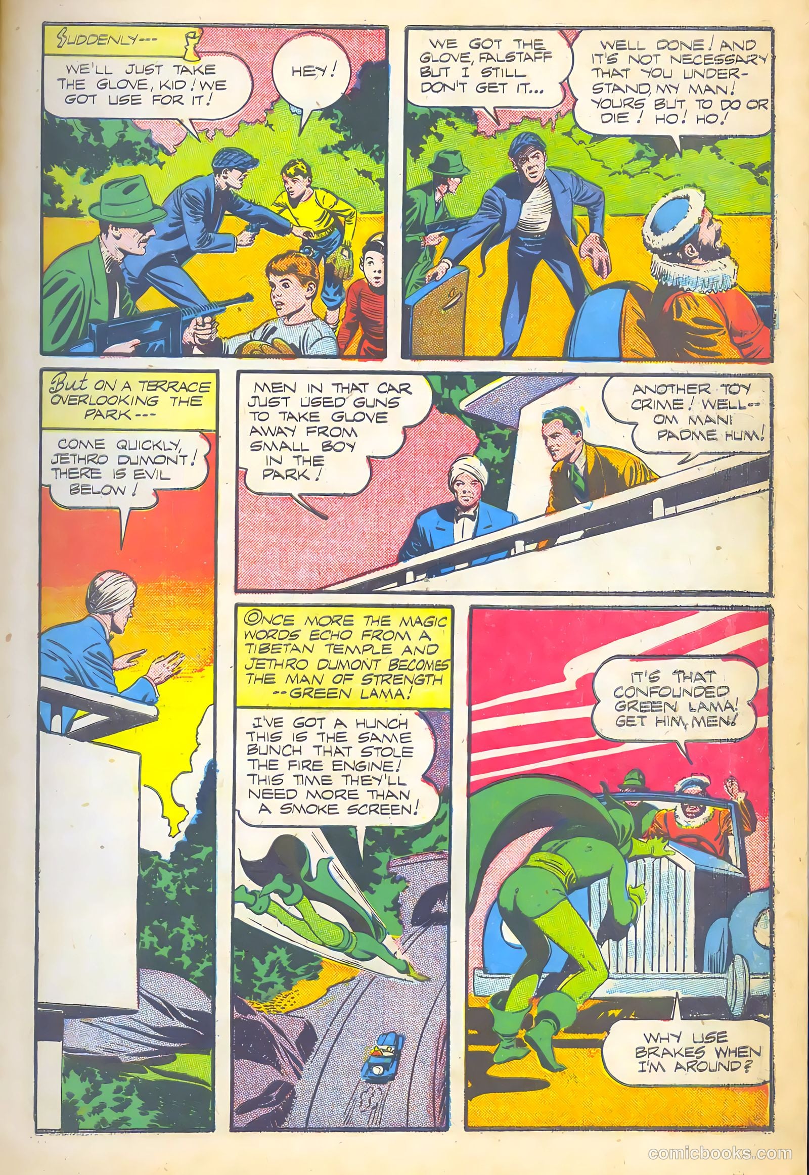Green Lama #8 (1946) — page 7 of 52