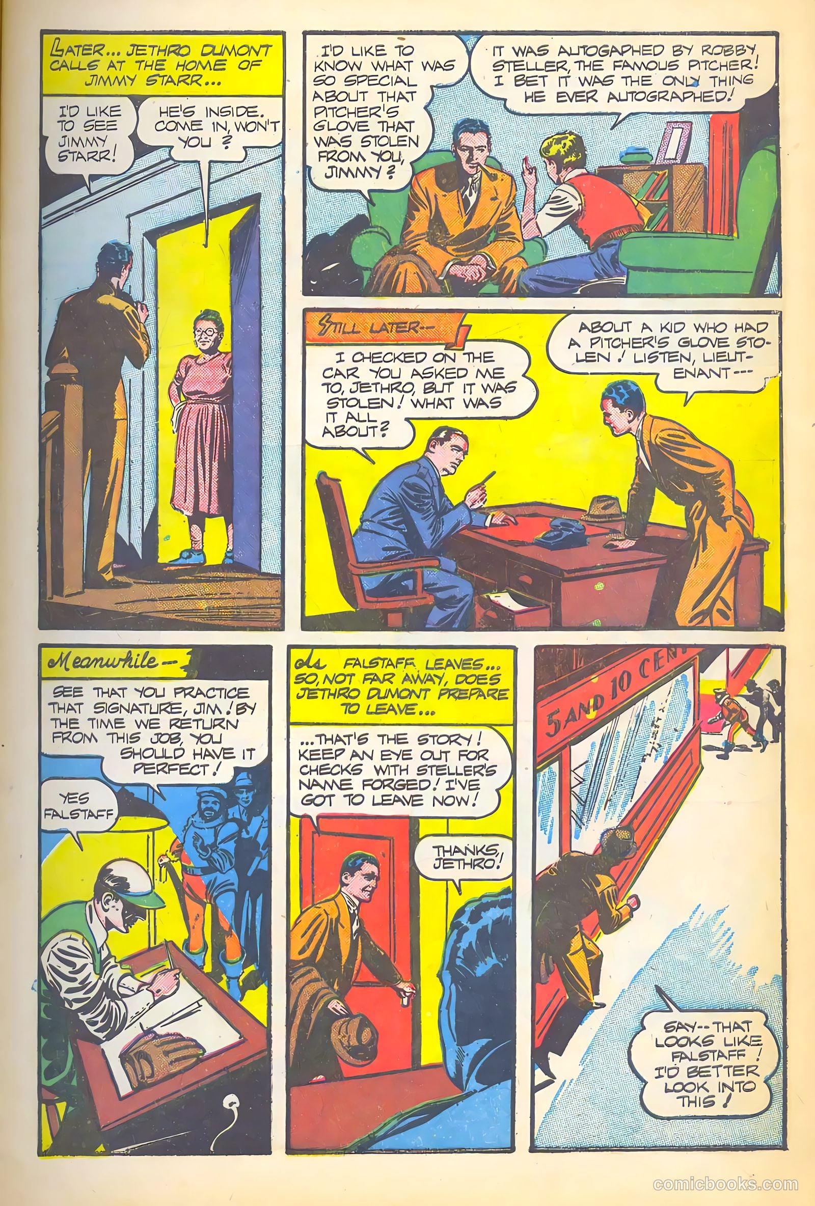 Green Lama #8 (1946) — page 9 of 52