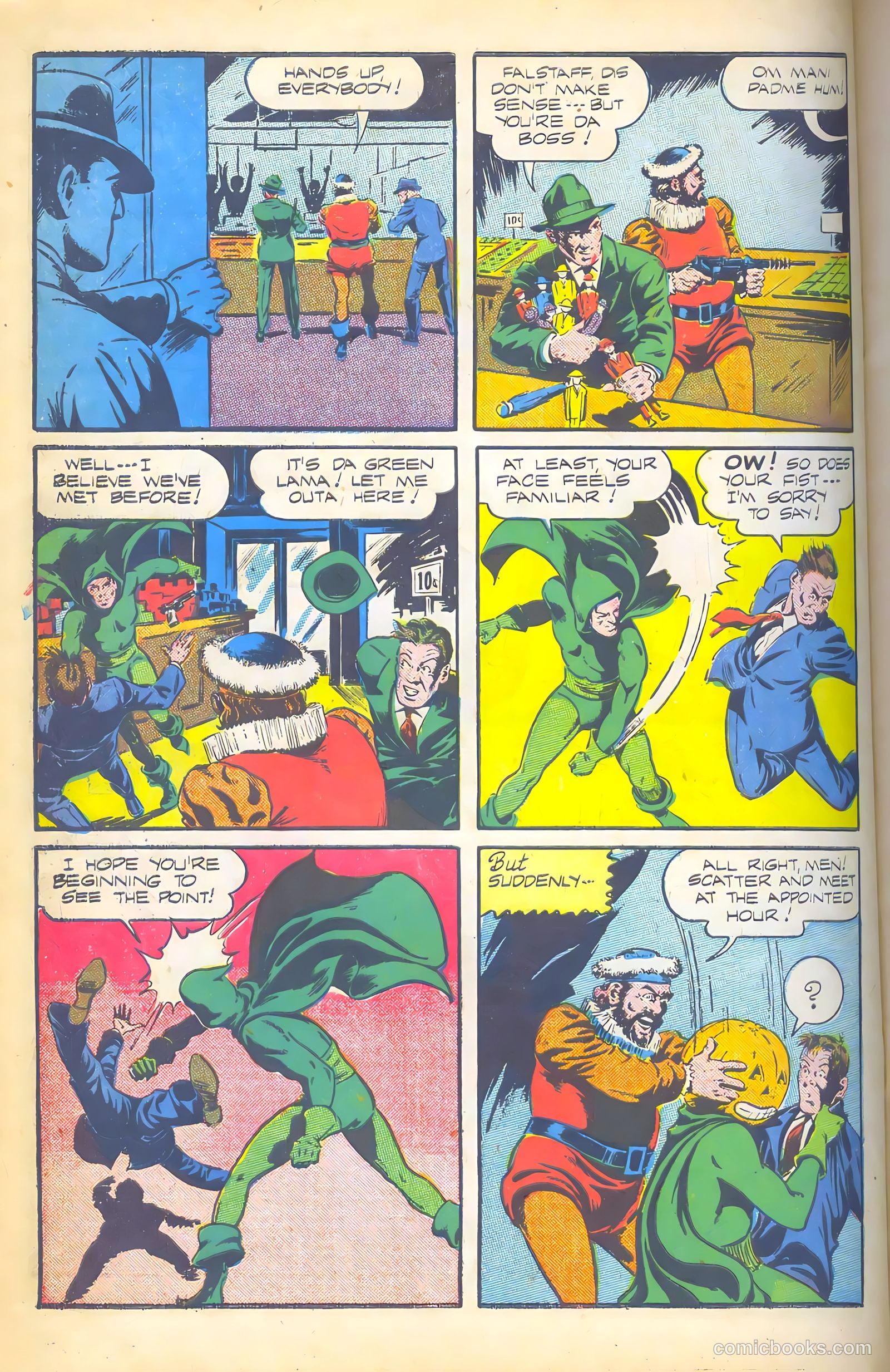 Green Lama #8 (1946) — page 10 of 52