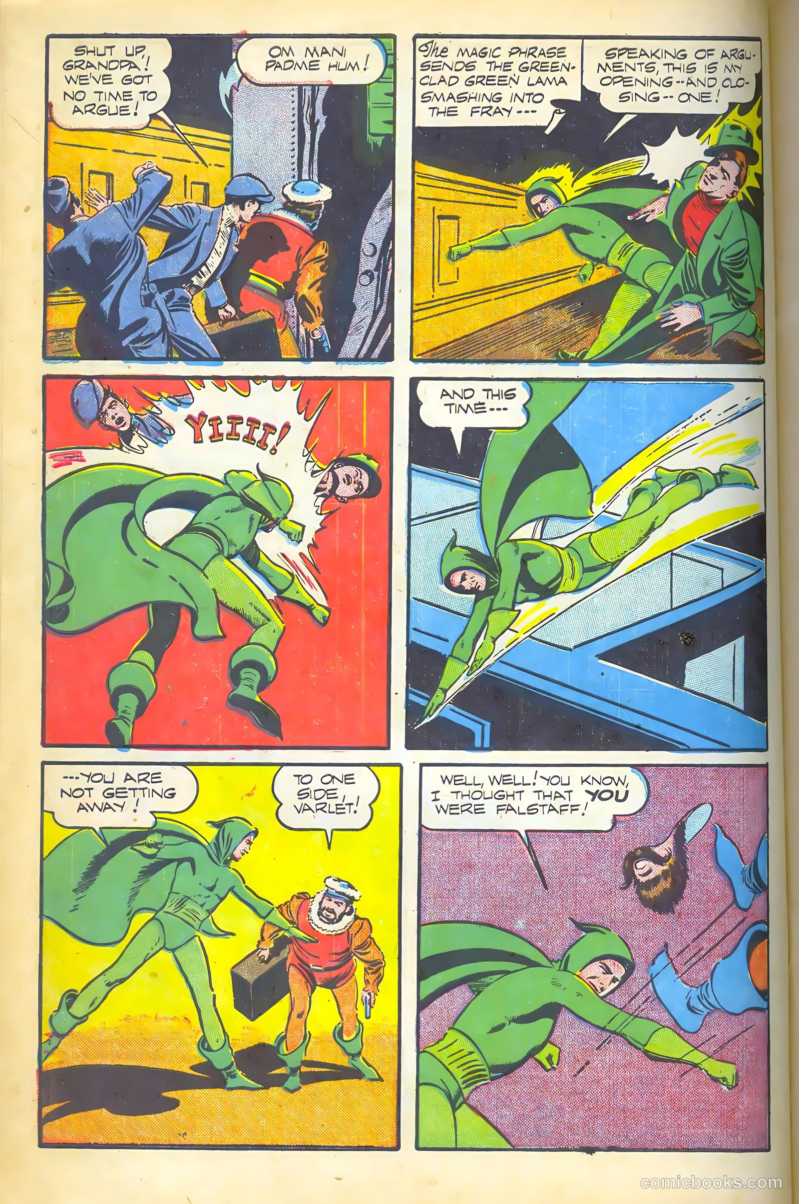 Green Lama #8 (1946) — page 12 of 52