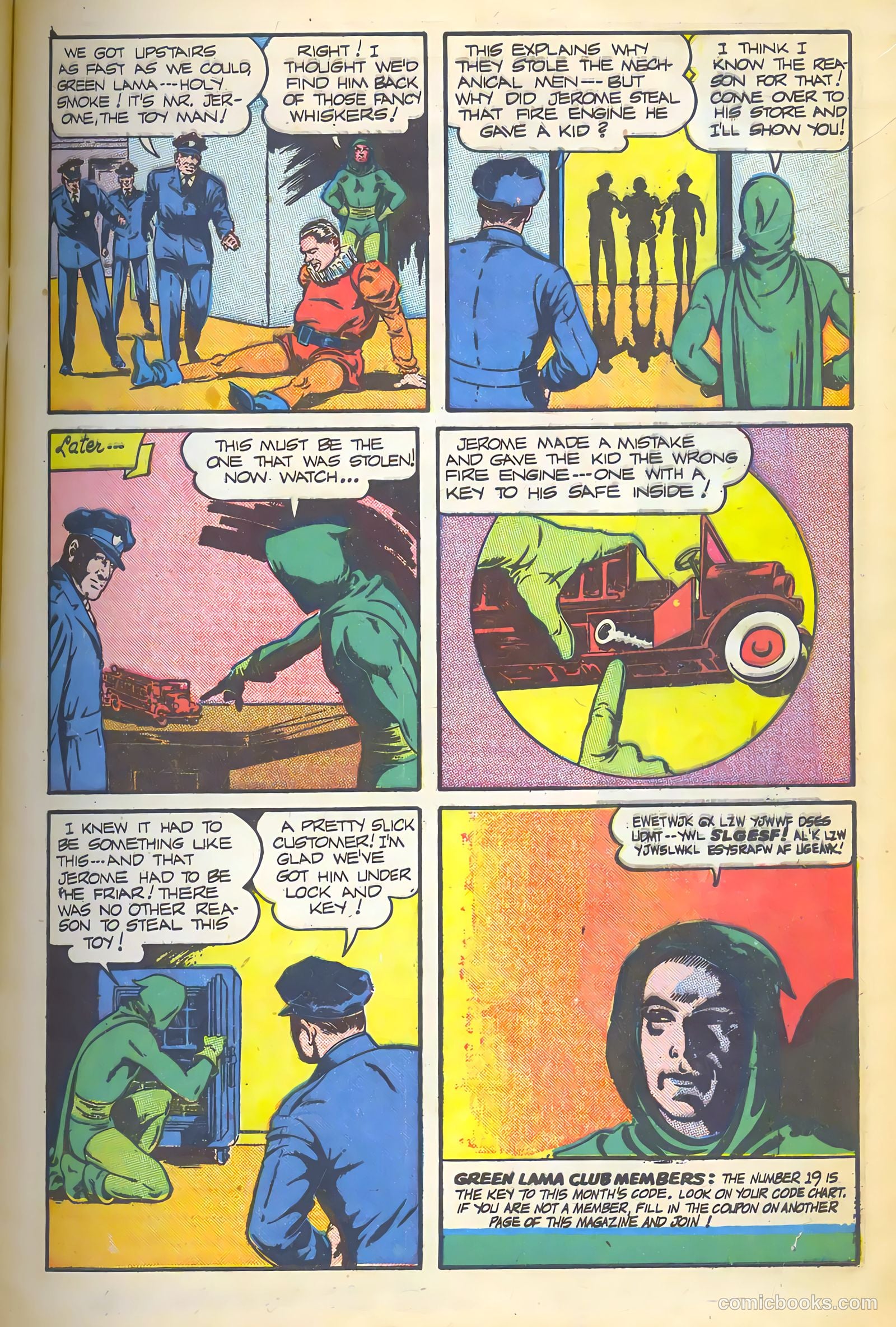Green Lama #8 (1946) — page 13 of 52
