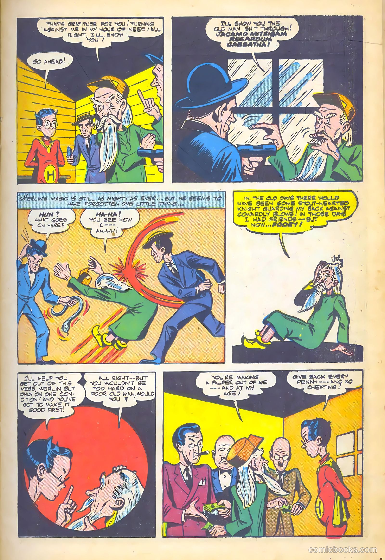 Green Lama #8 (1946) — page 19 of 52