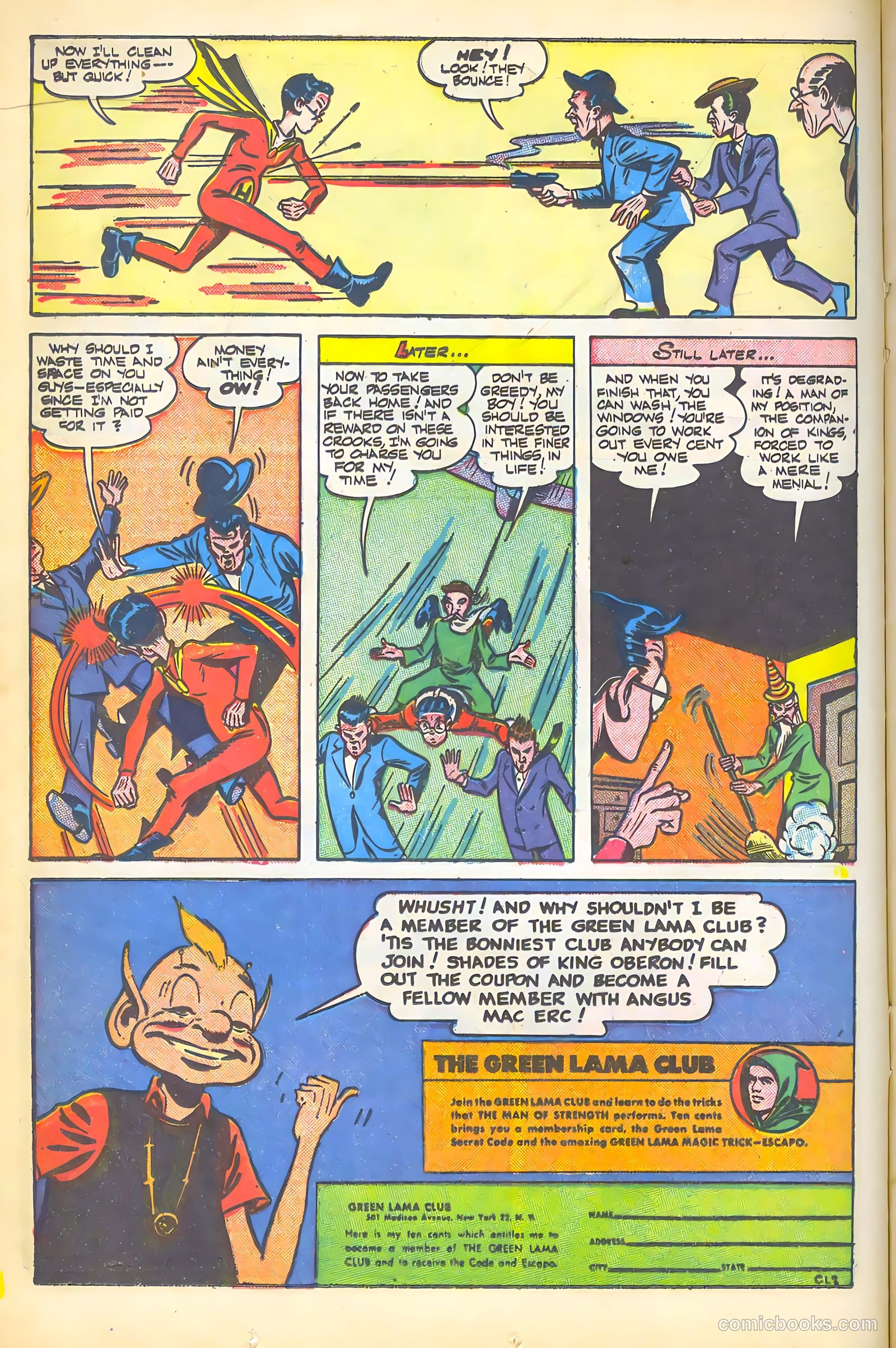 Green Lama #8 (1946) — page 20 of 52