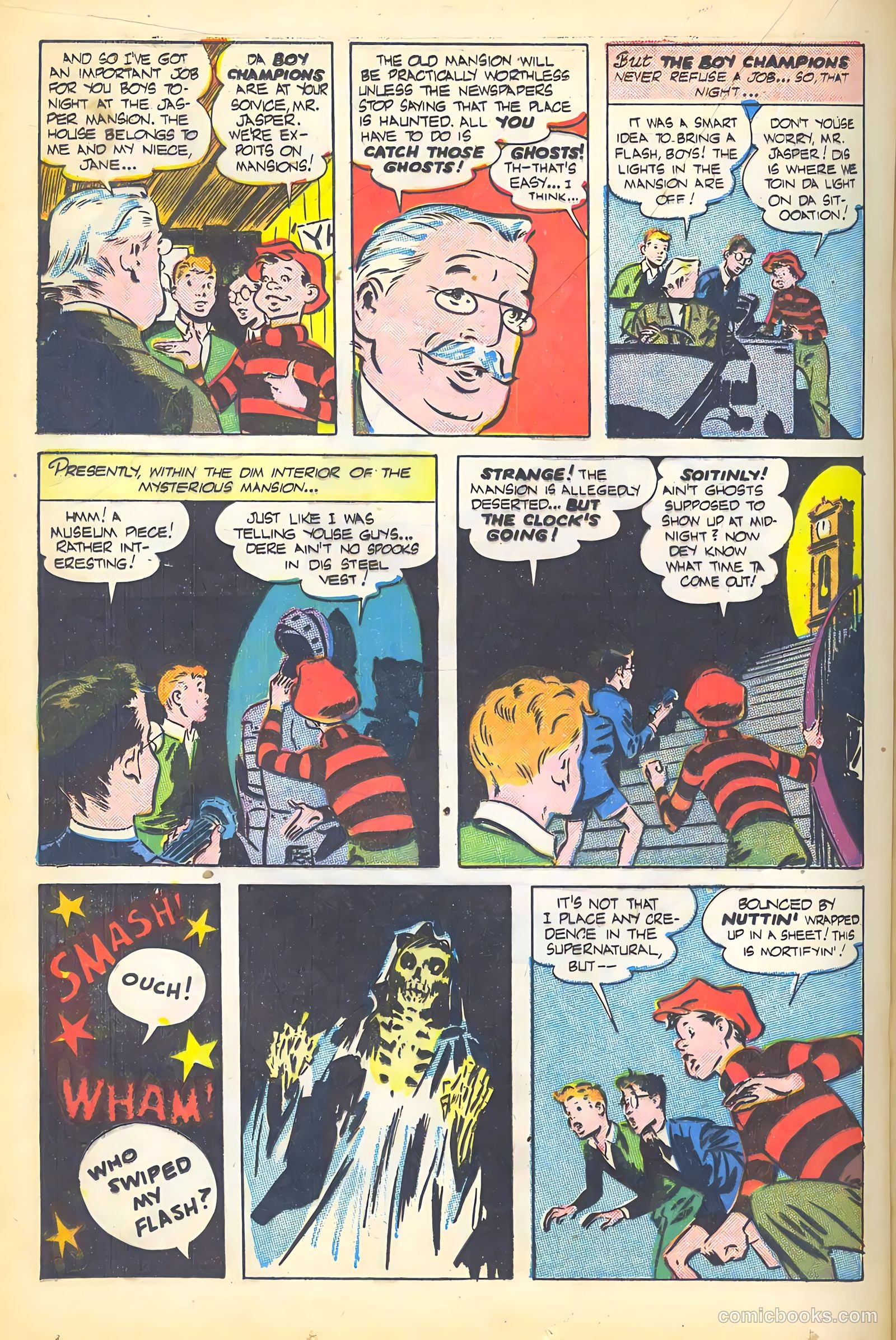 Green Lama #8 (1946) — page 30 of 52