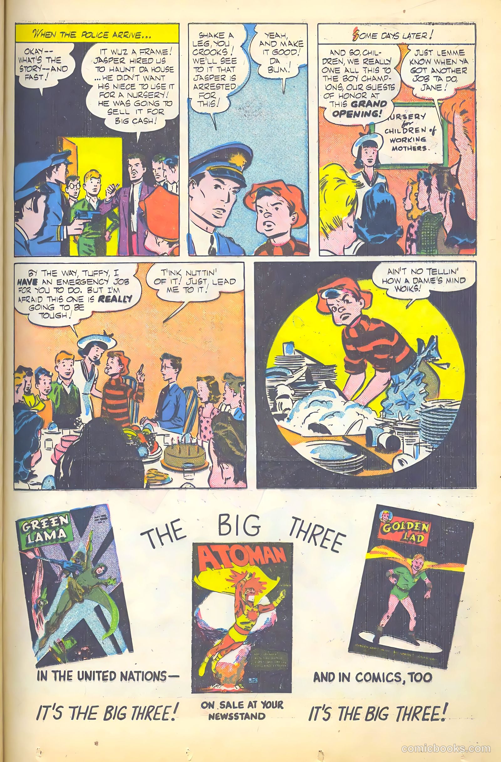 Green Lama #8 (1946) — page 35 of 52