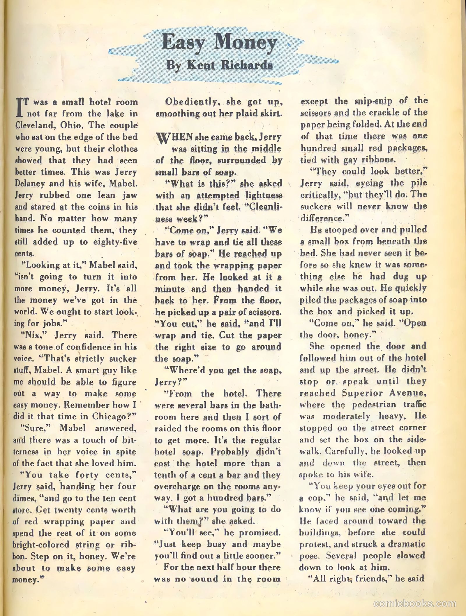 Green Lama #8 (1946) — page 37 of 52