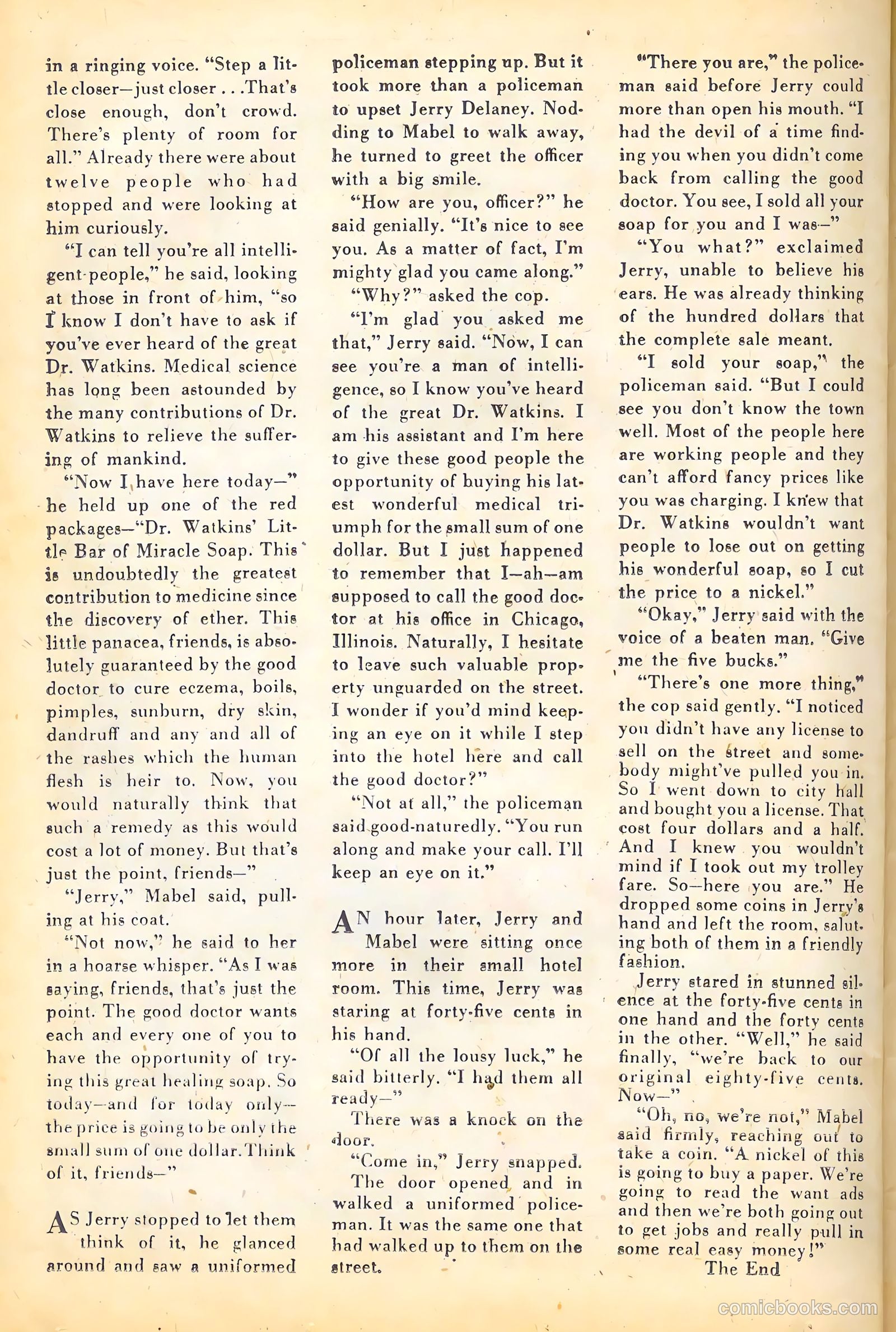 Green Lama #8 (1946) — page 38 of 52