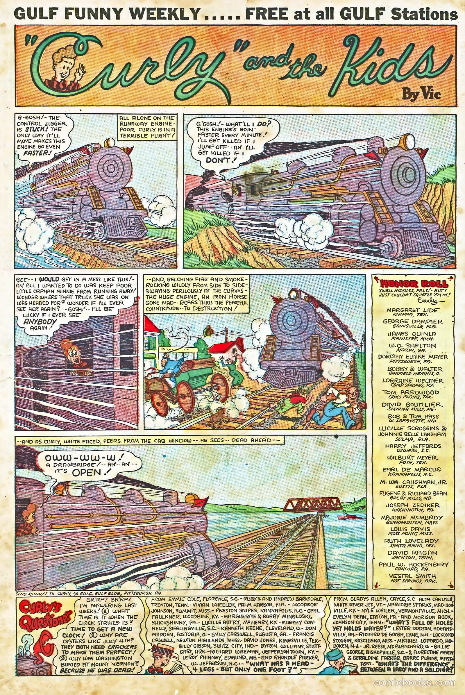 Gulf Funny Weekly #102 (1935) — page 2 of 4