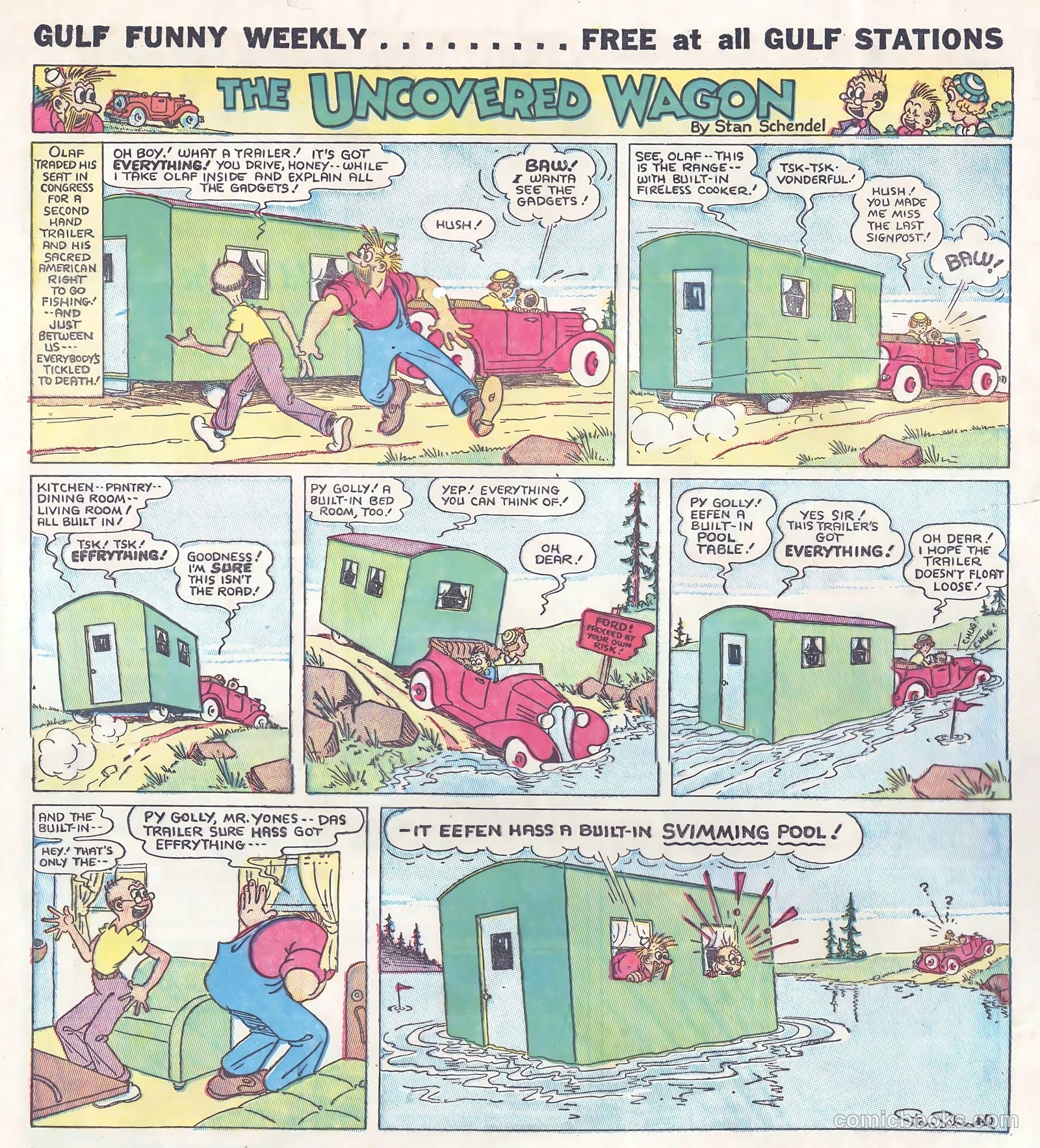 Gulf Funny Weekly #205 (1937) — page 3 of 6