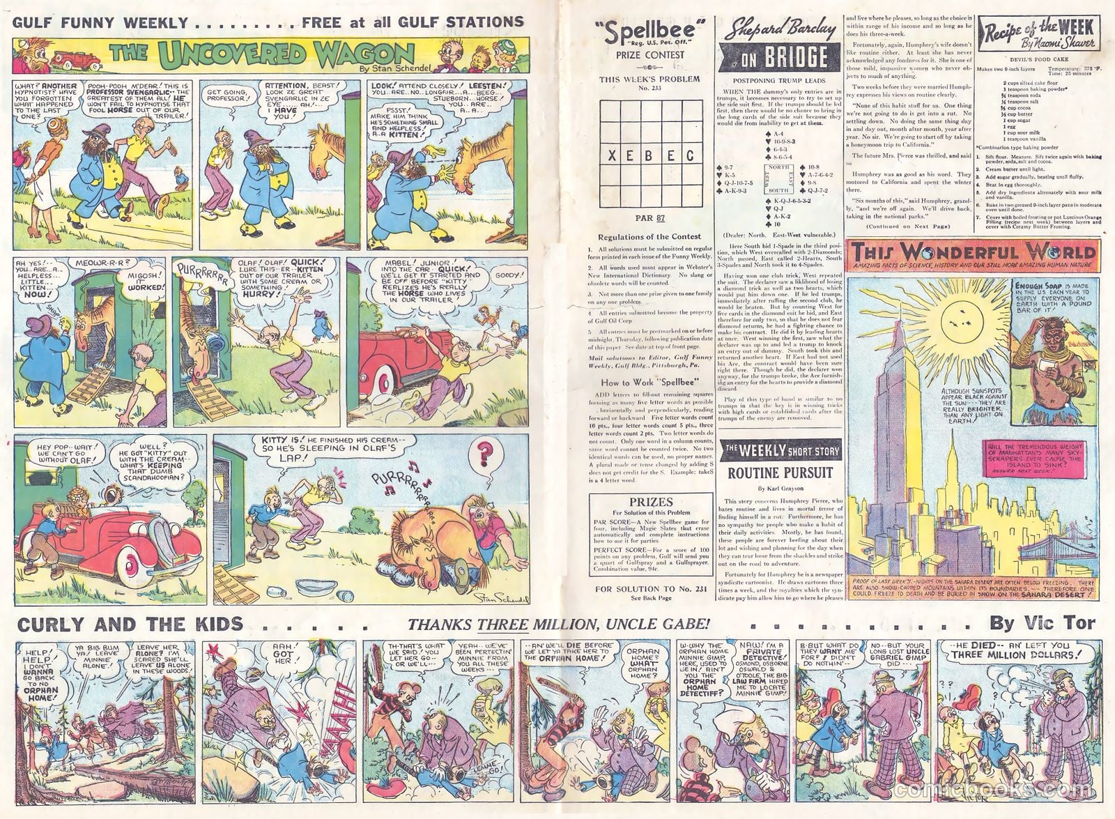 Gulf Funny Weekly #233 (1937) — page 2 of 6