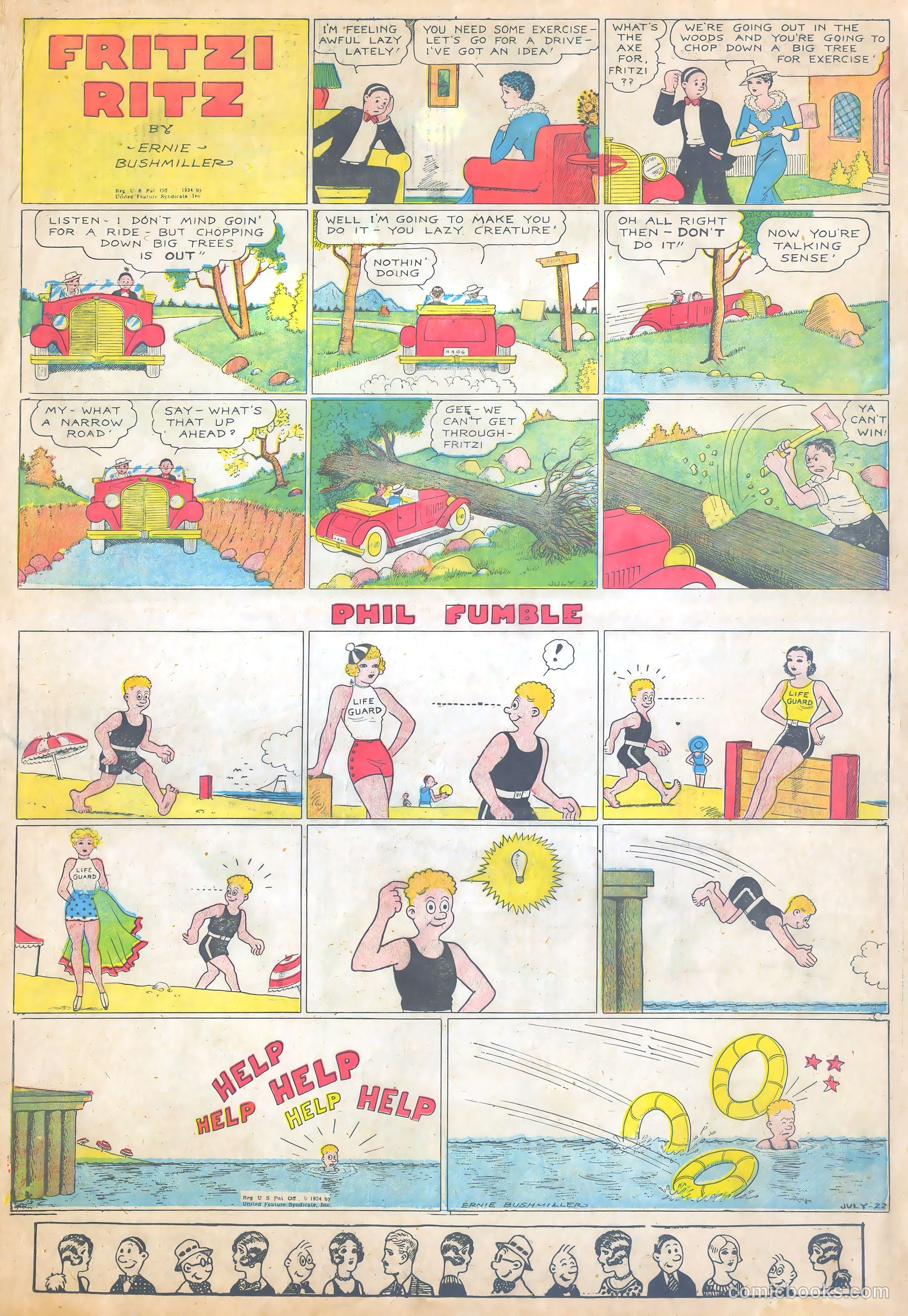 Gulf Funny Weekly #65 (1934) — page 3 of 12
