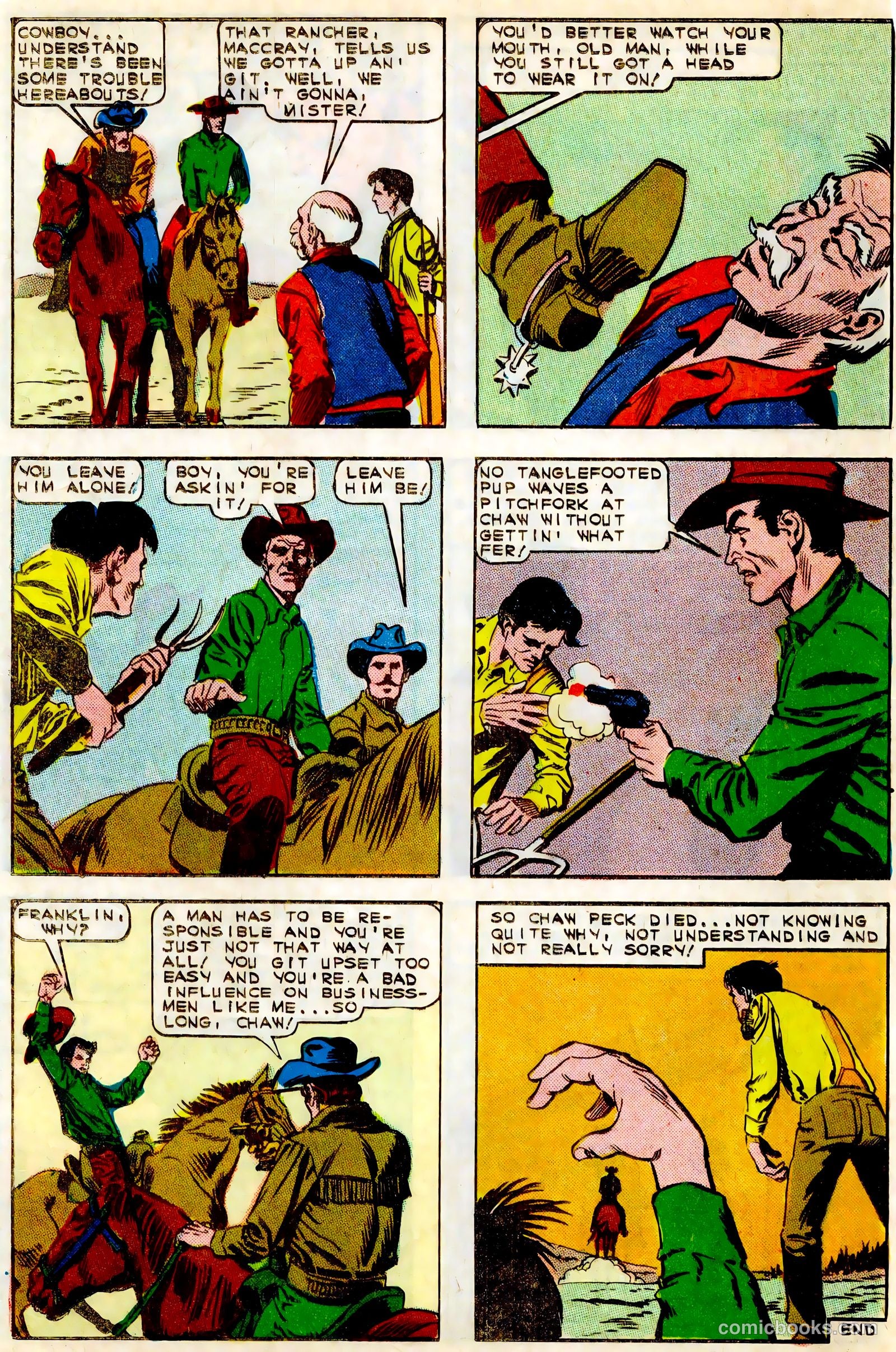 Gunfighters #51 (1966) — page 22 of 36