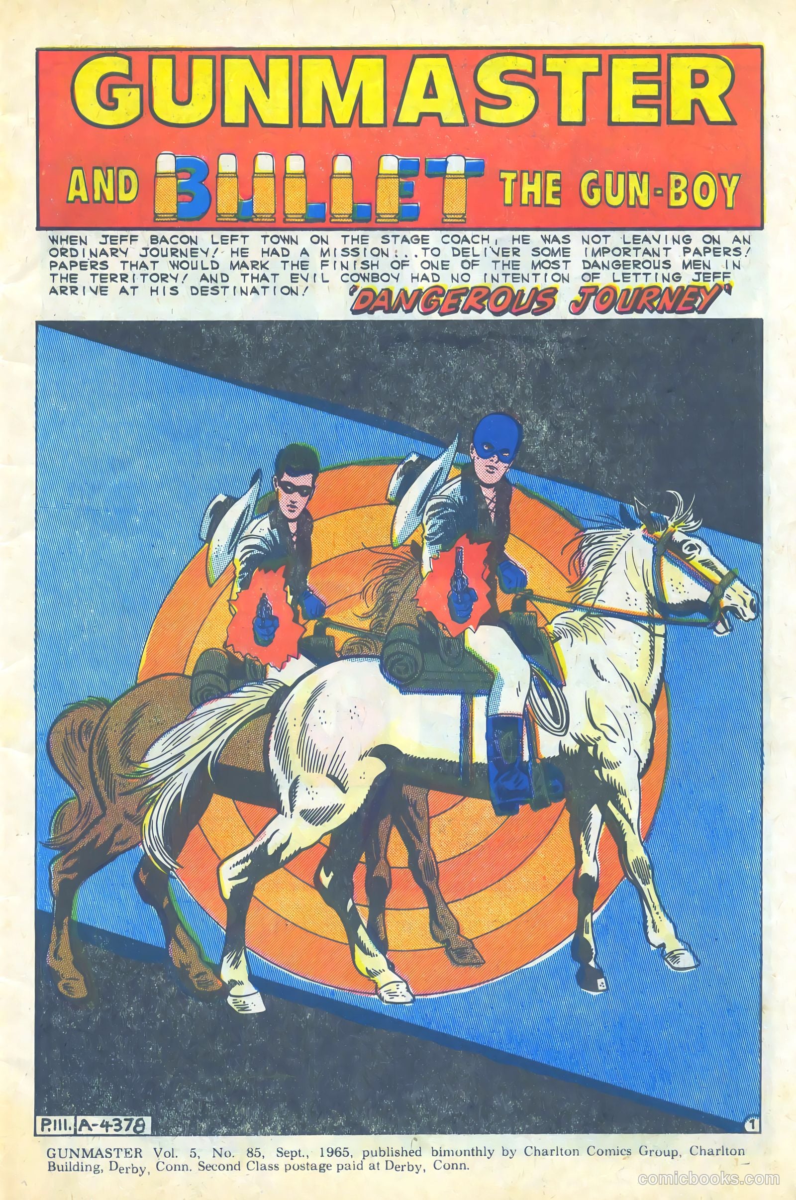 Gunmaster #85 (1965) — page 3 of 36