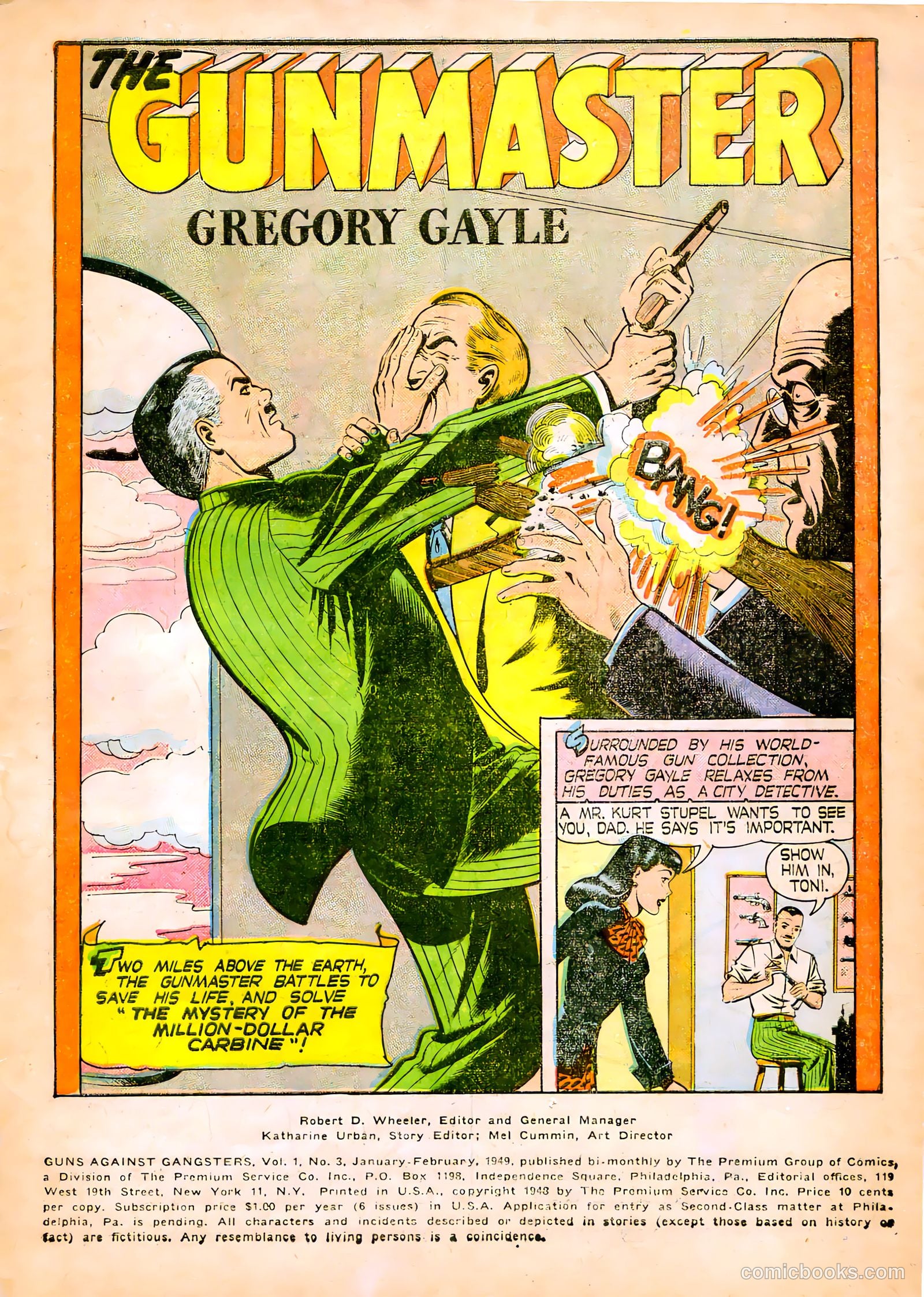 Guns Against Gangsters #3 (1949) — page 3 of 36