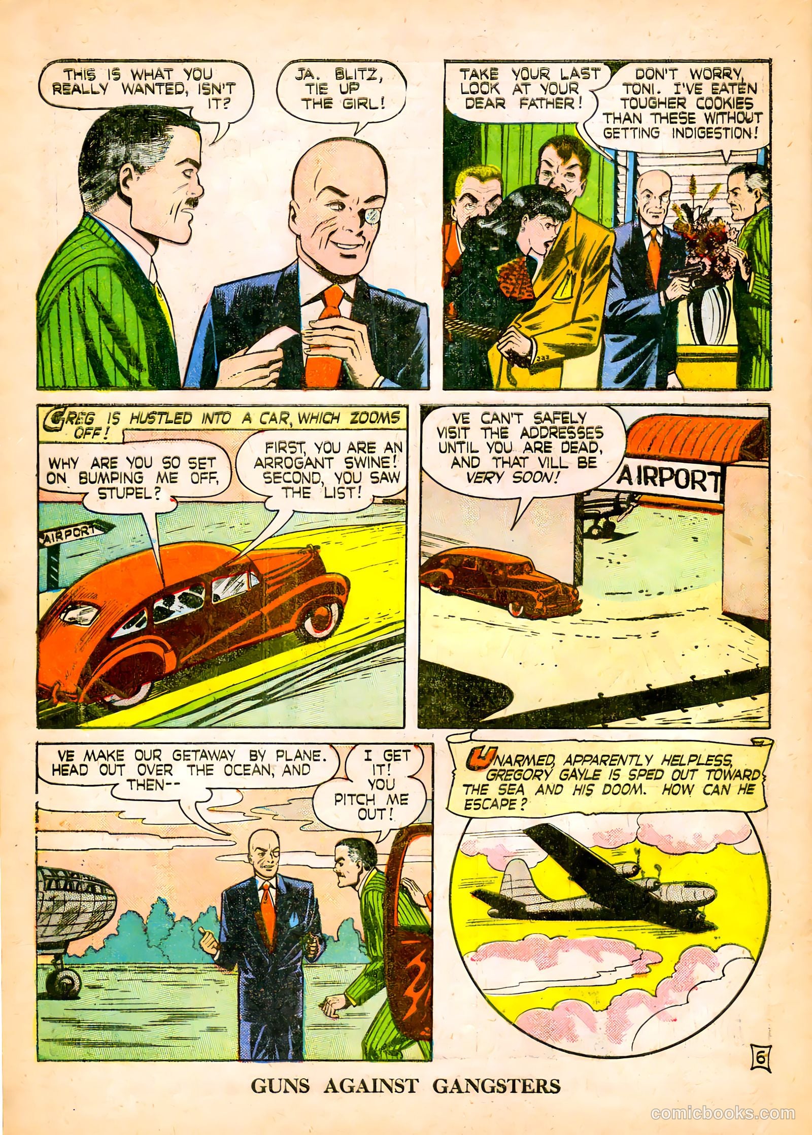 Guns Against Gangsters #3 (1949) — page 8 of 36