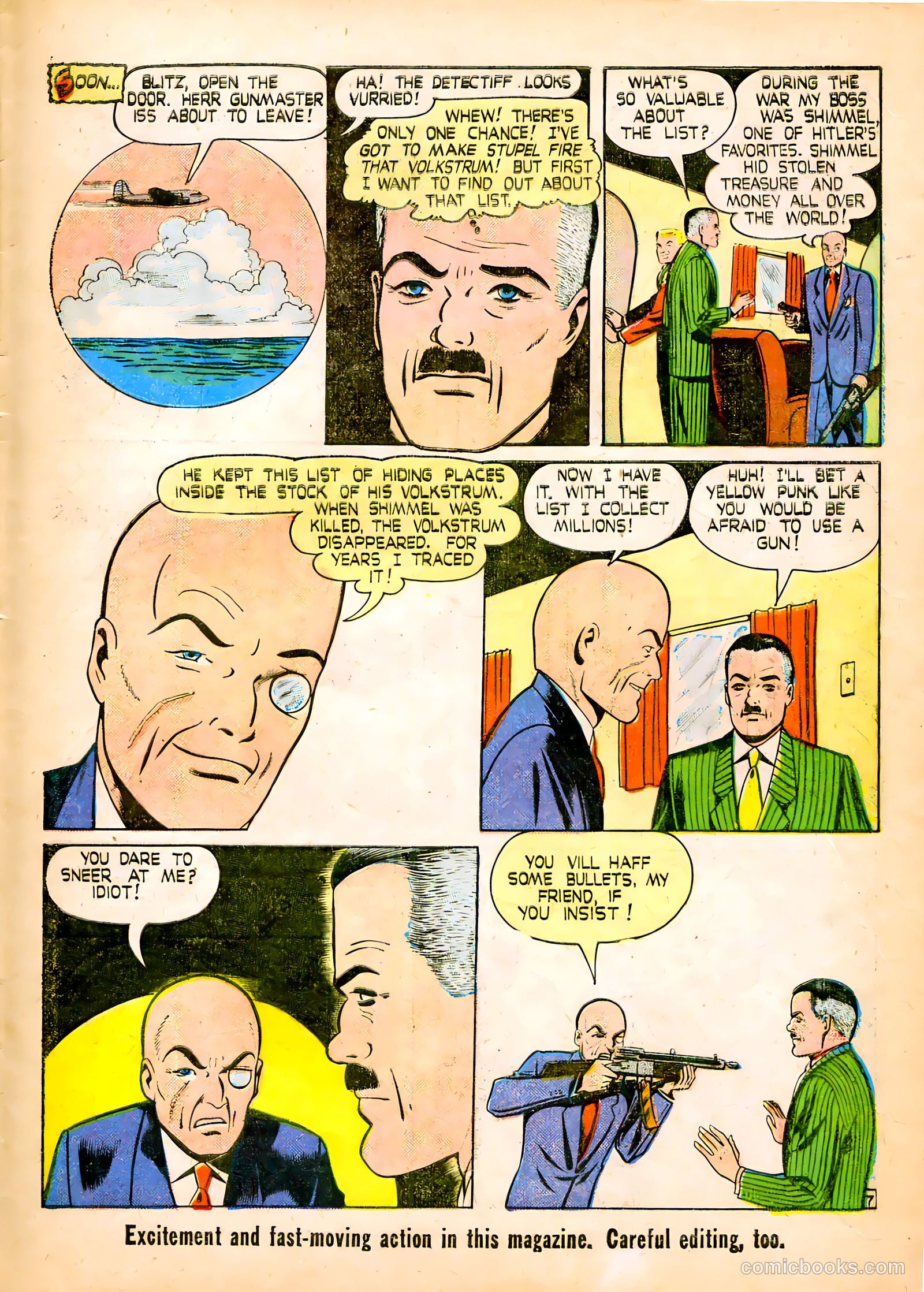 Guns Against Gangsters #3 (1949) — page 9 of 36