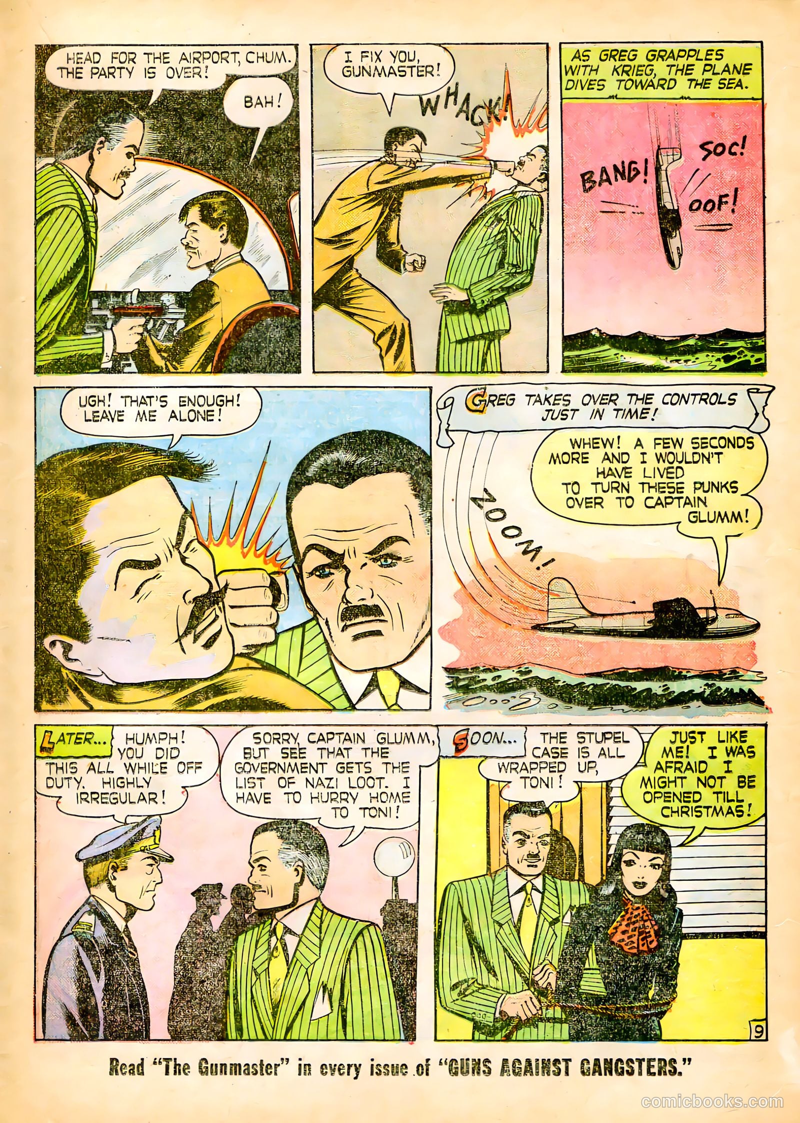 Guns Against Gangsters #3 (1949) — page 11 of 36