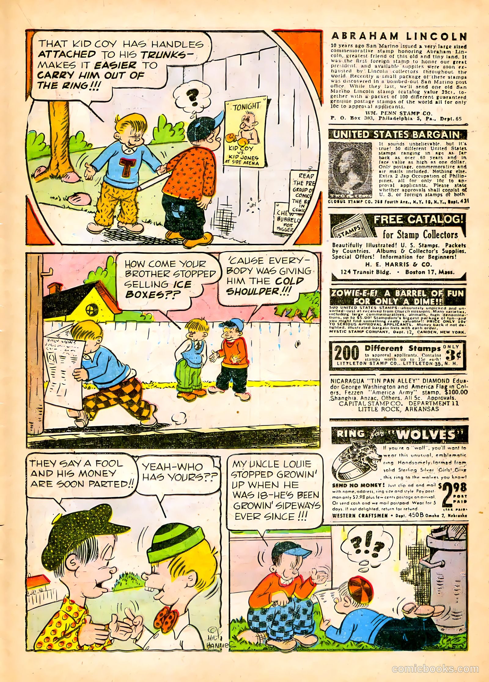 Guns Against Gangsters #3 (1949) — page 13 of 36