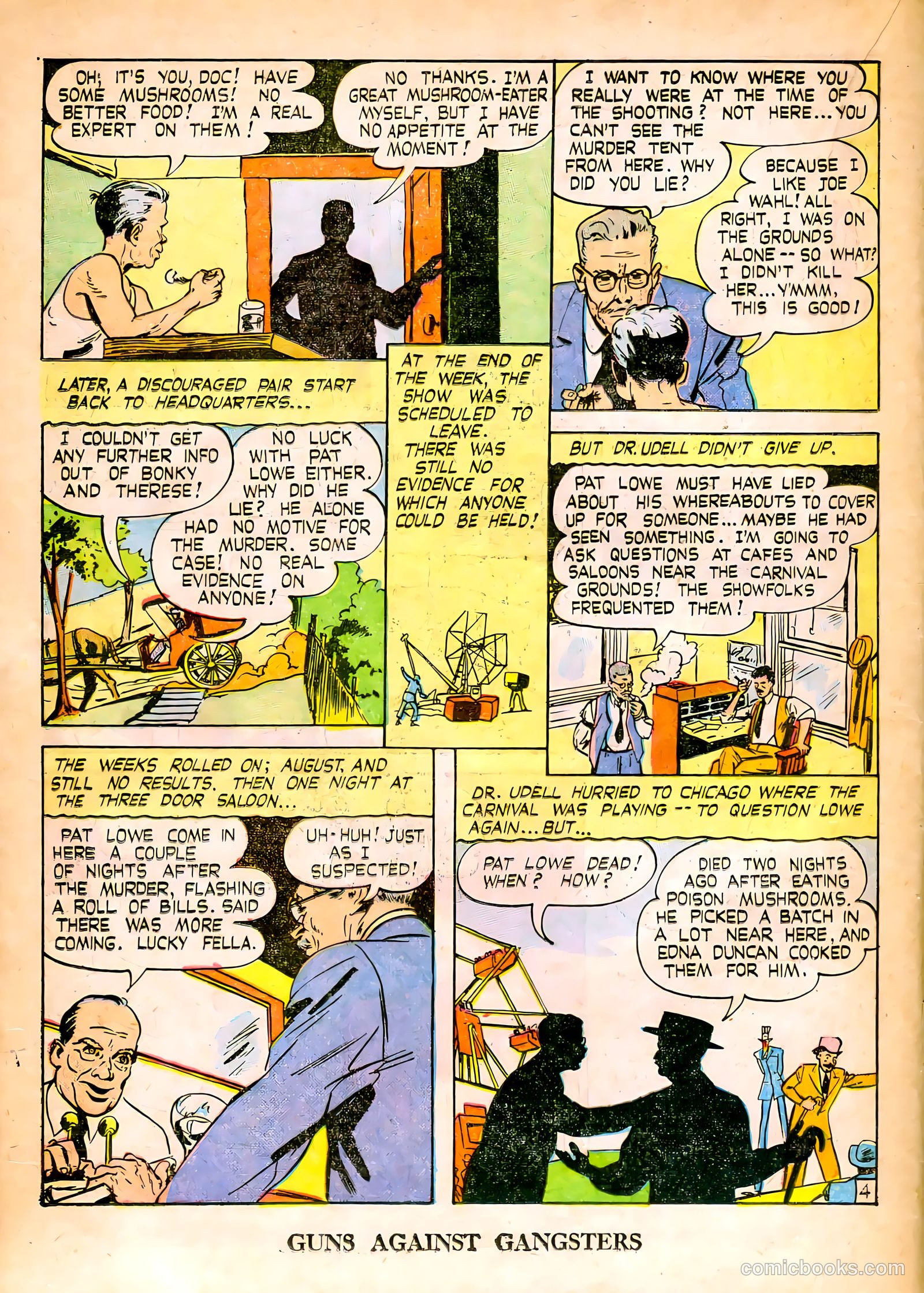 Guns Against Gangsters #3 (1949) — page 18 of 36