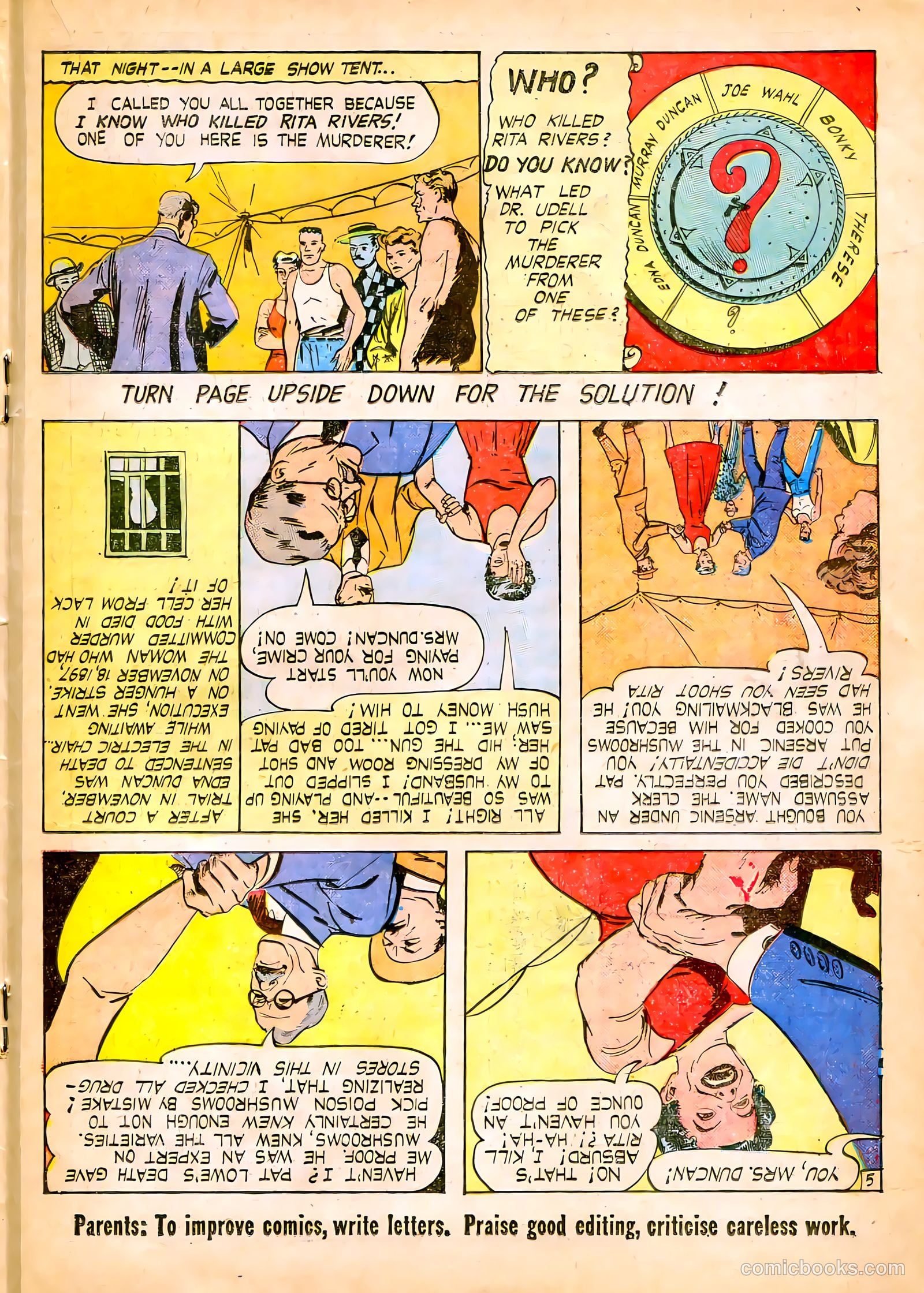 Guns Against Gangsters #3 (1949) — page 19 of 36