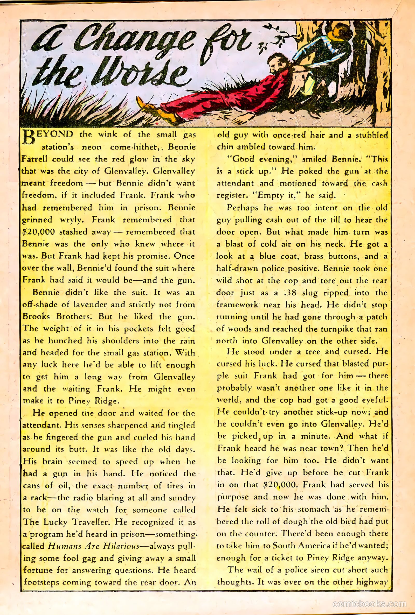 Guns Against Gangsters #3 (1949) — page 20 of 36