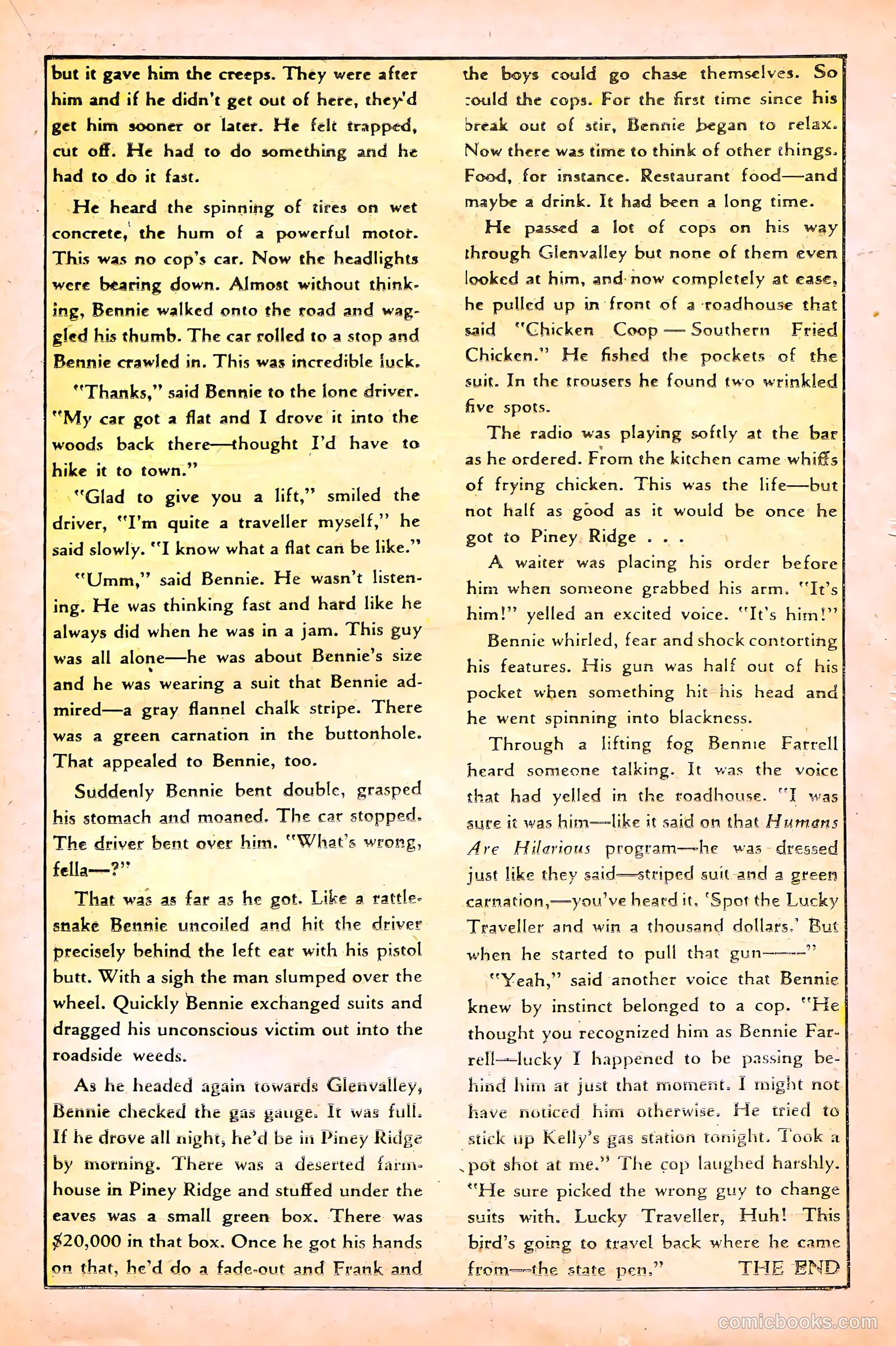 Guns Against Gangsters #3 (1949) — page 21 of 36