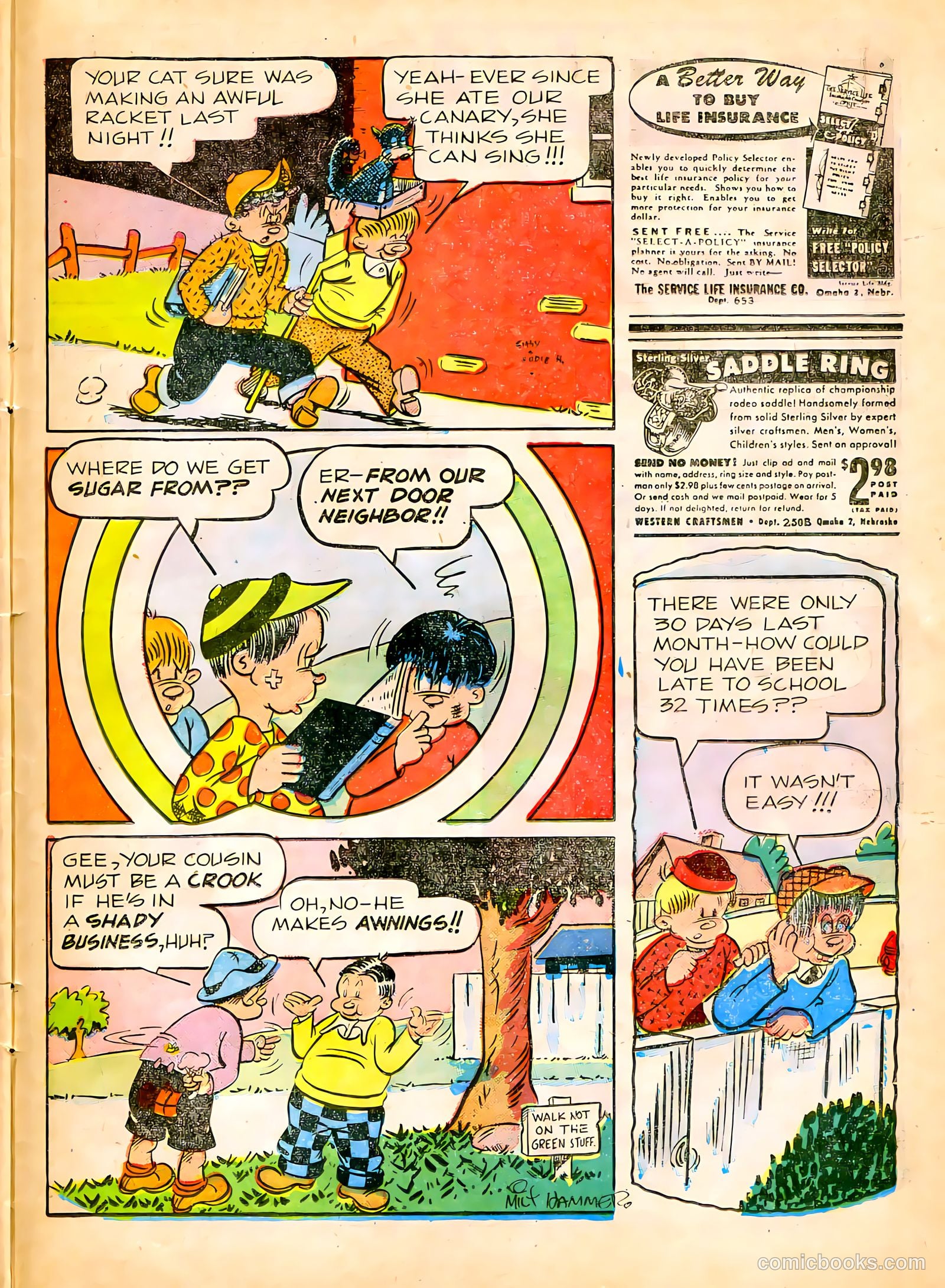 Guns Against Gangsters #3 (1949) — page 23 of 36