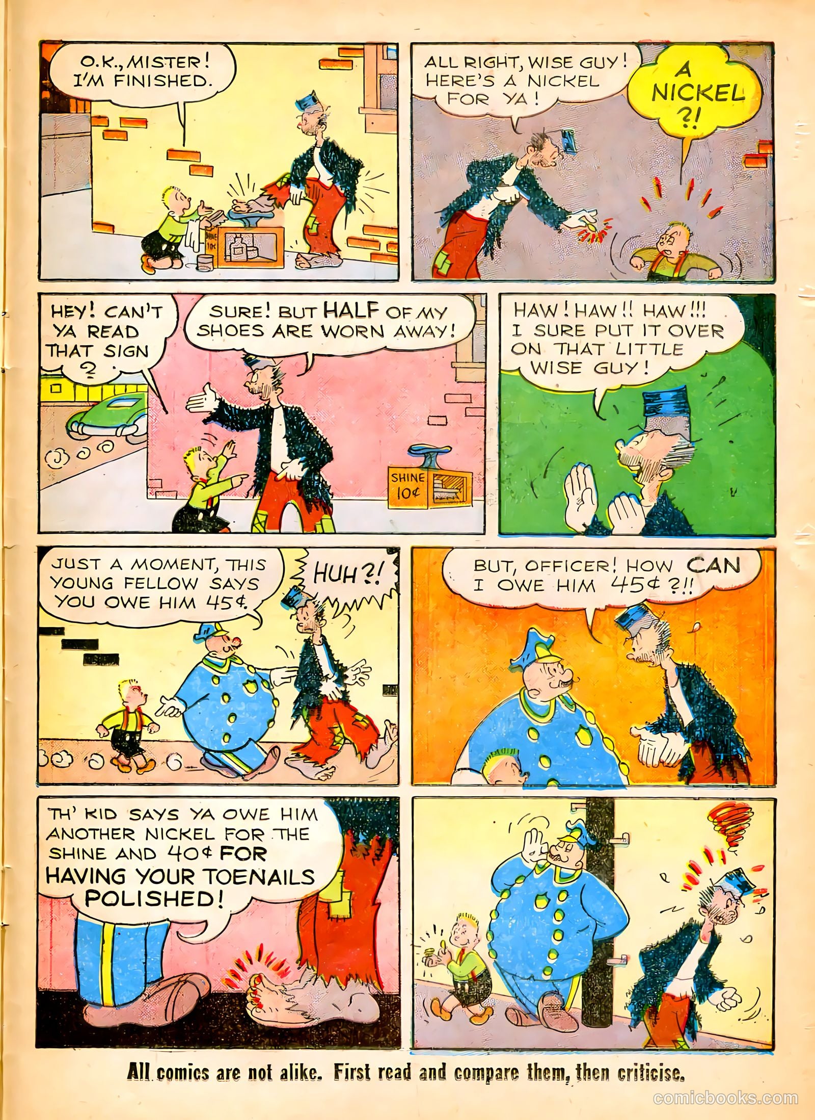 Guns Against Gangsters #3 (1949) — page 25 of 36