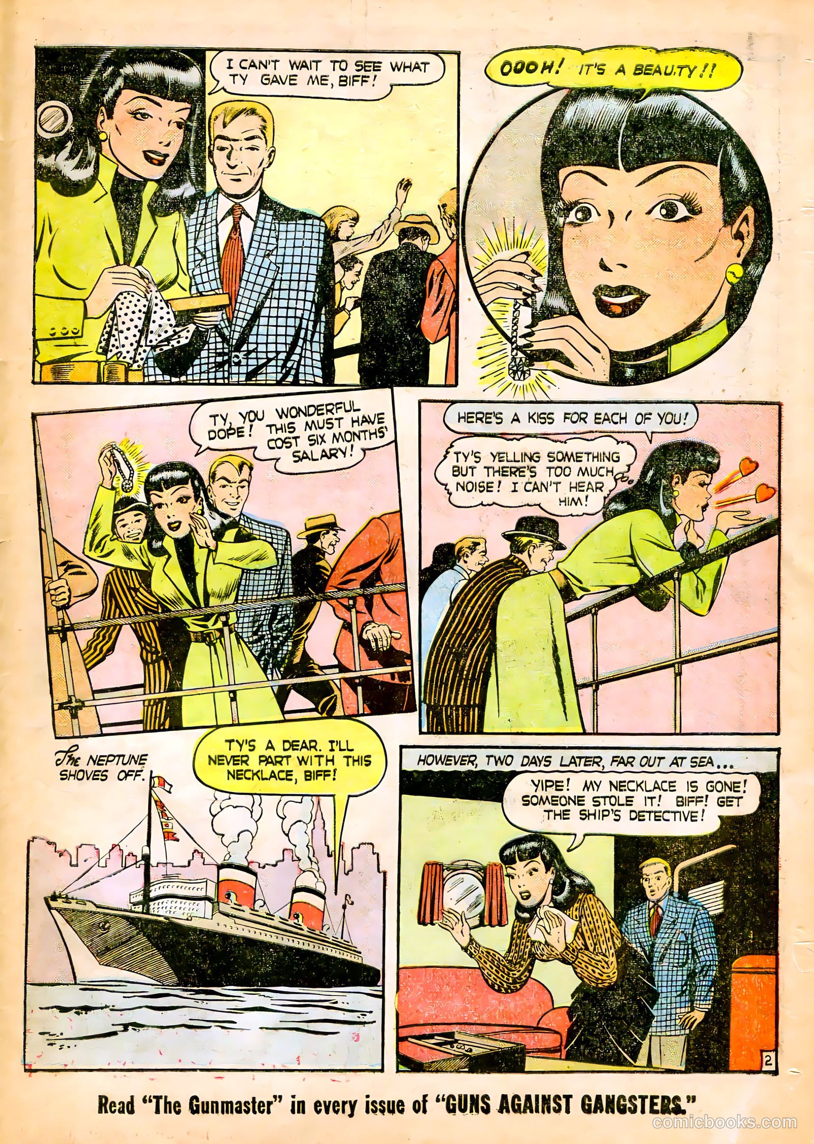 Guns Against Gangsters #3 (1949) — page 27 of 36