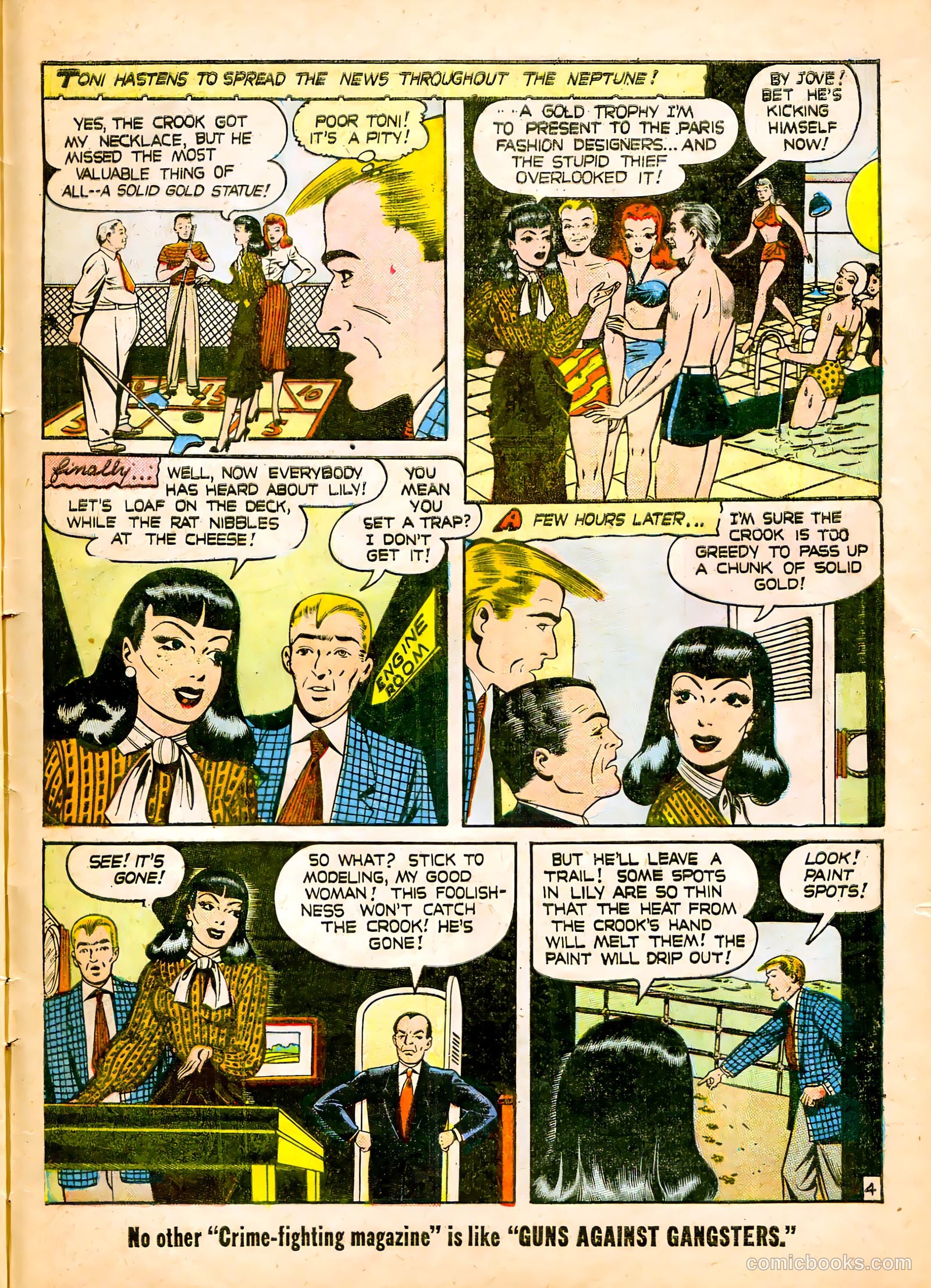 Guns Against Gangsters #3 (1949) — page 29 of 36