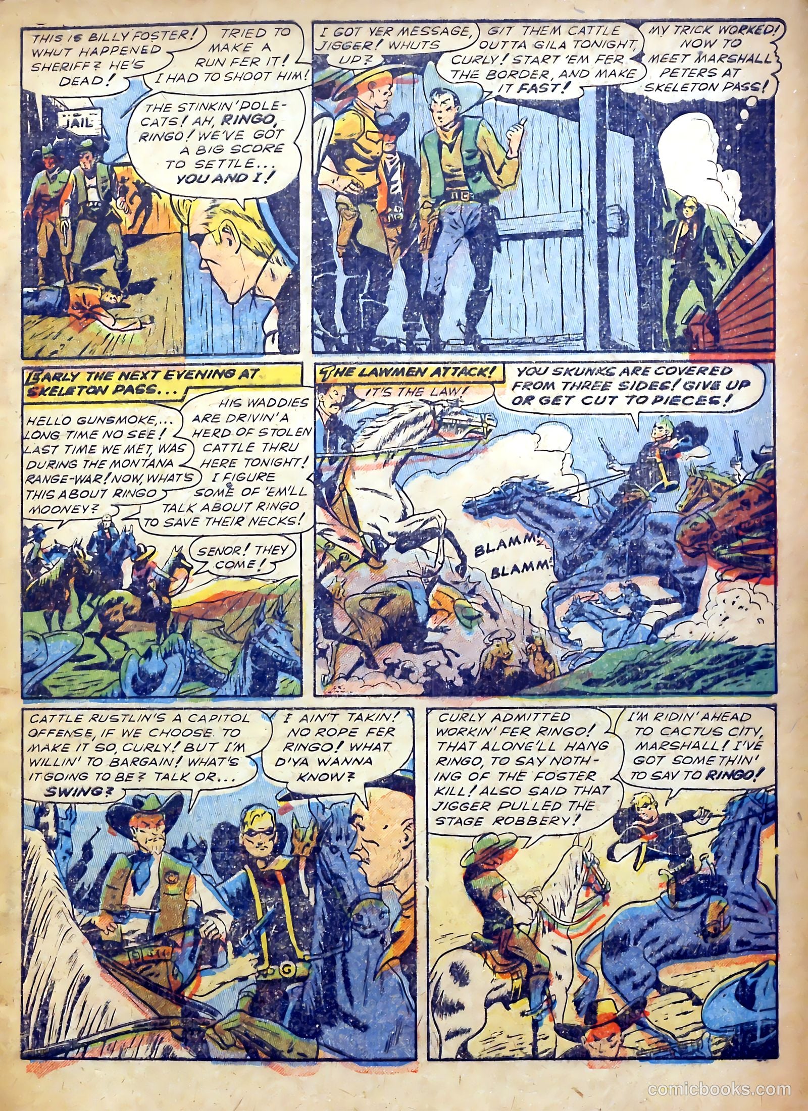 Gunsmoke #1 (1949) — page 9 of 36