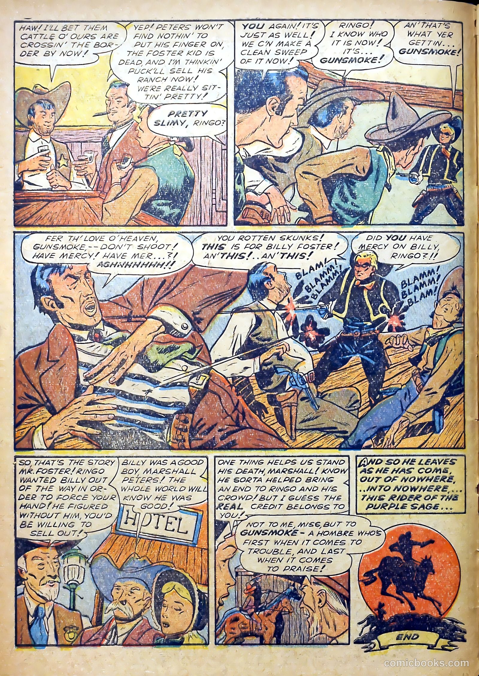 Gunsmoke #1 (1949) — page 10 of 36