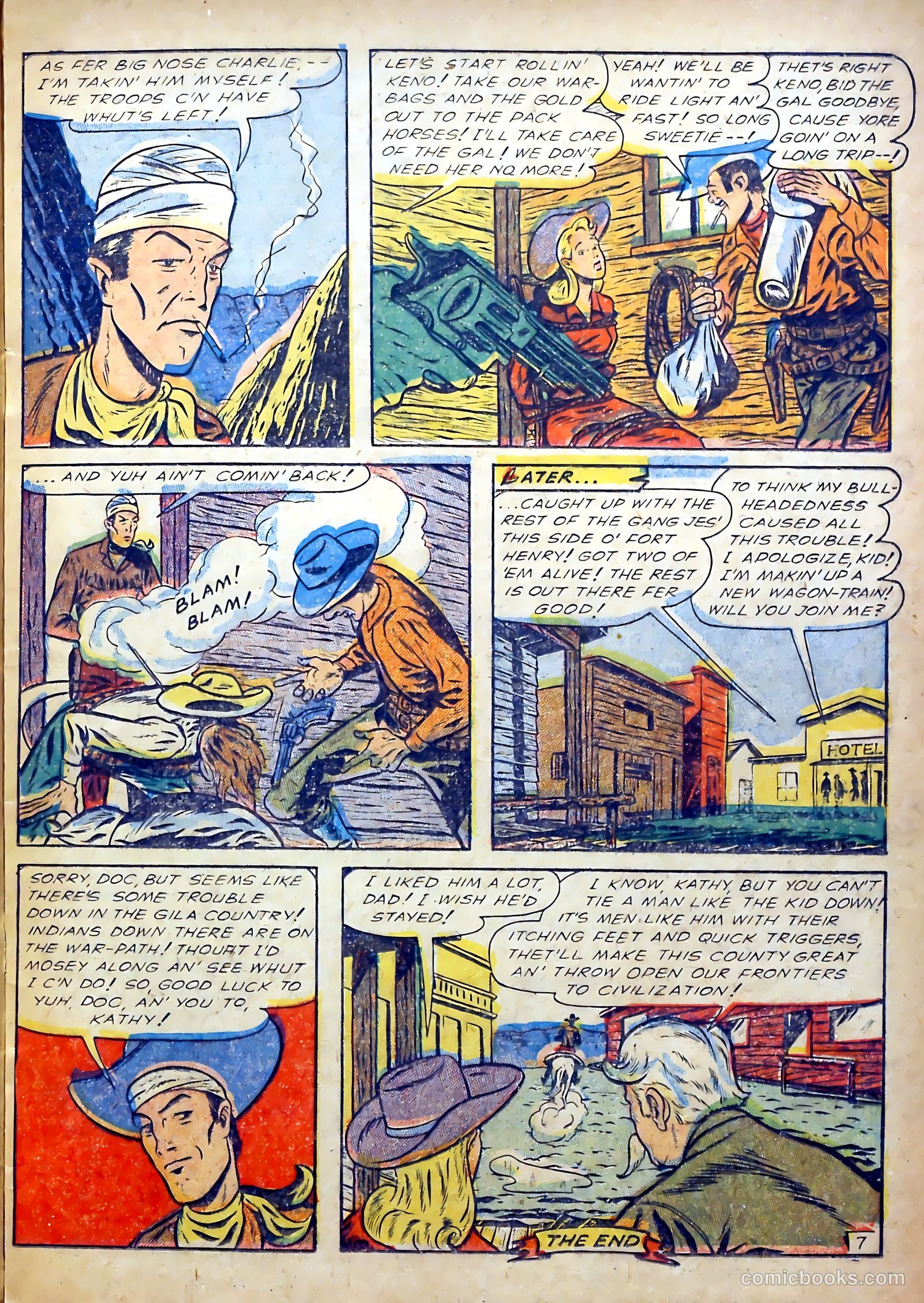 Gunsmoke #1 (1949) — page 17 of 36