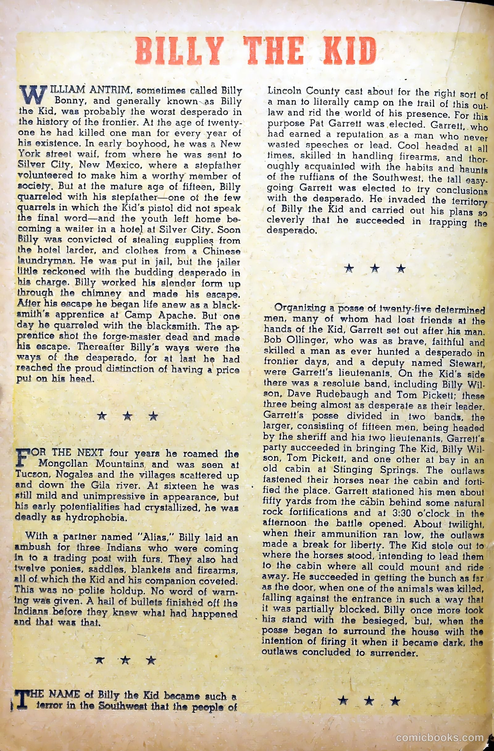 Gunsmoke #1 (1949) — page 18 of 36